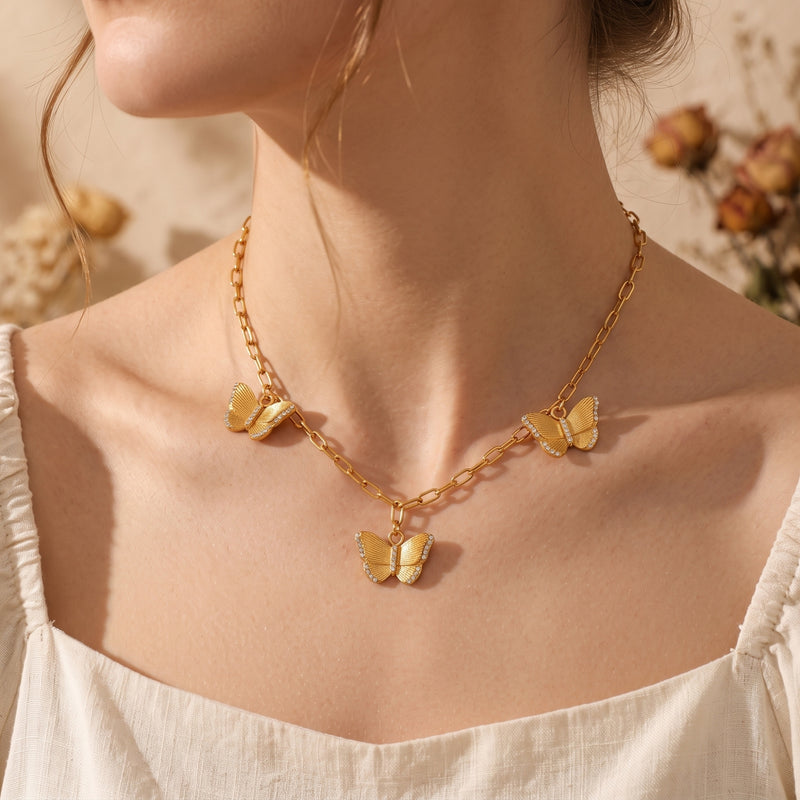 The Flutter Station Necklace
