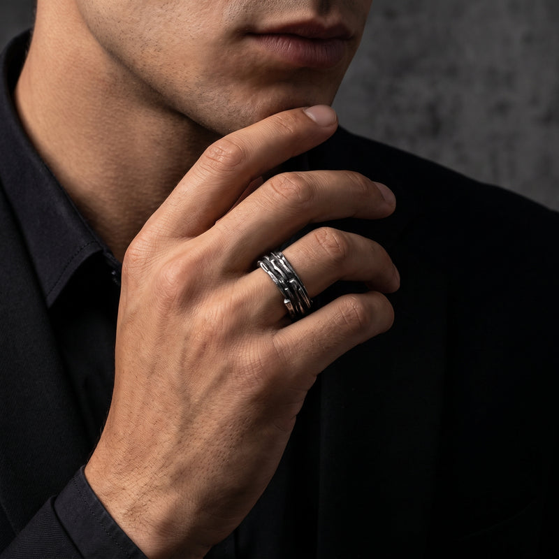 The Strata Open Band Ring