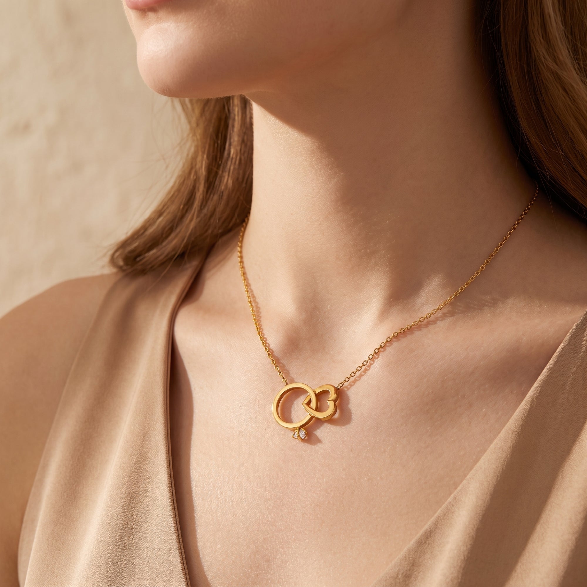 The Interlocking Heart Necklace