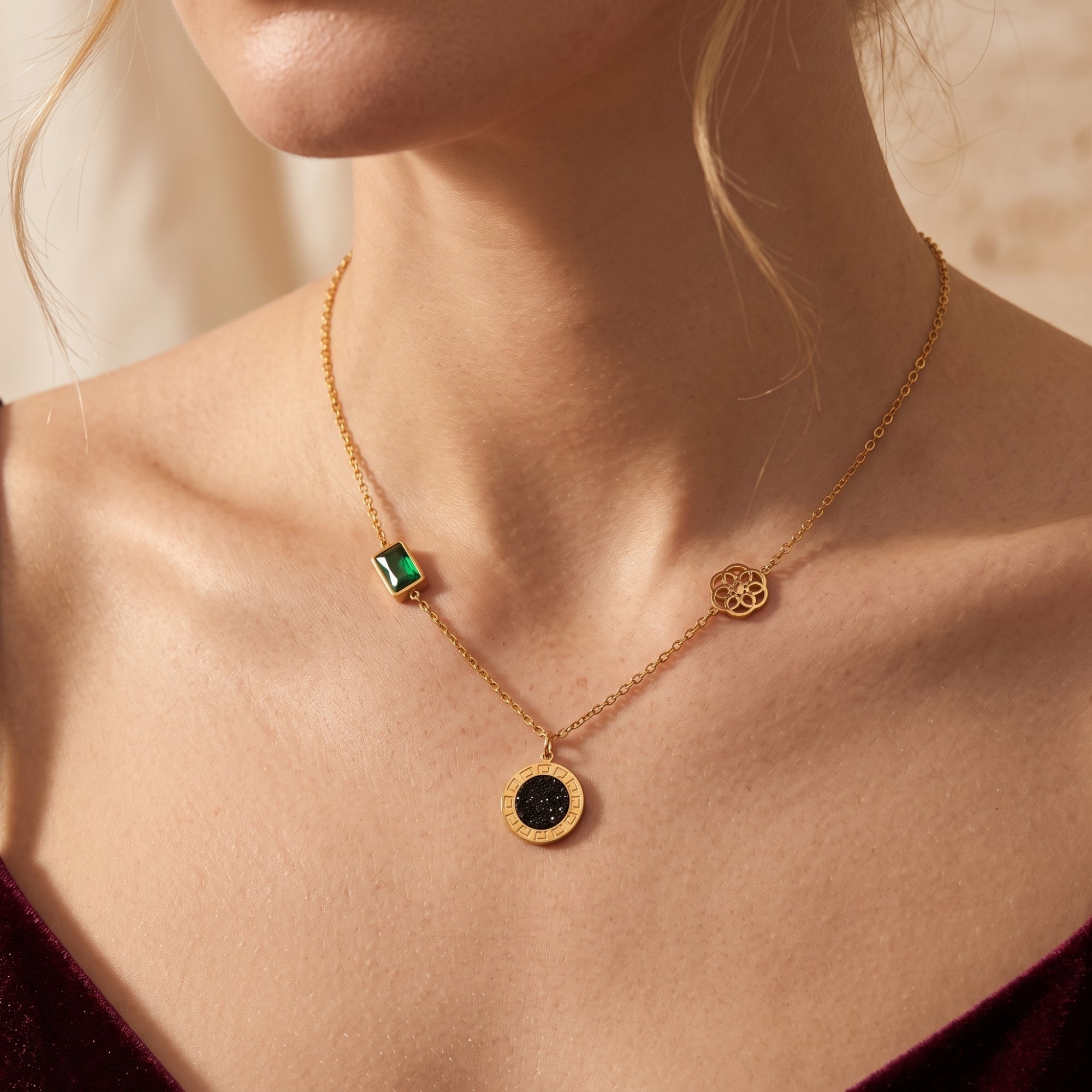 The Helena Station Necklace