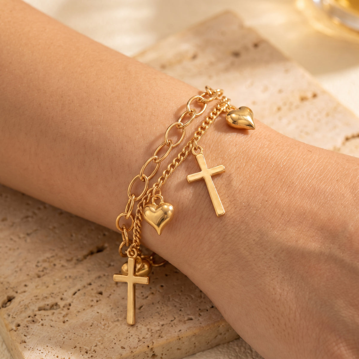 The Faith & Grace Charm Bracelet