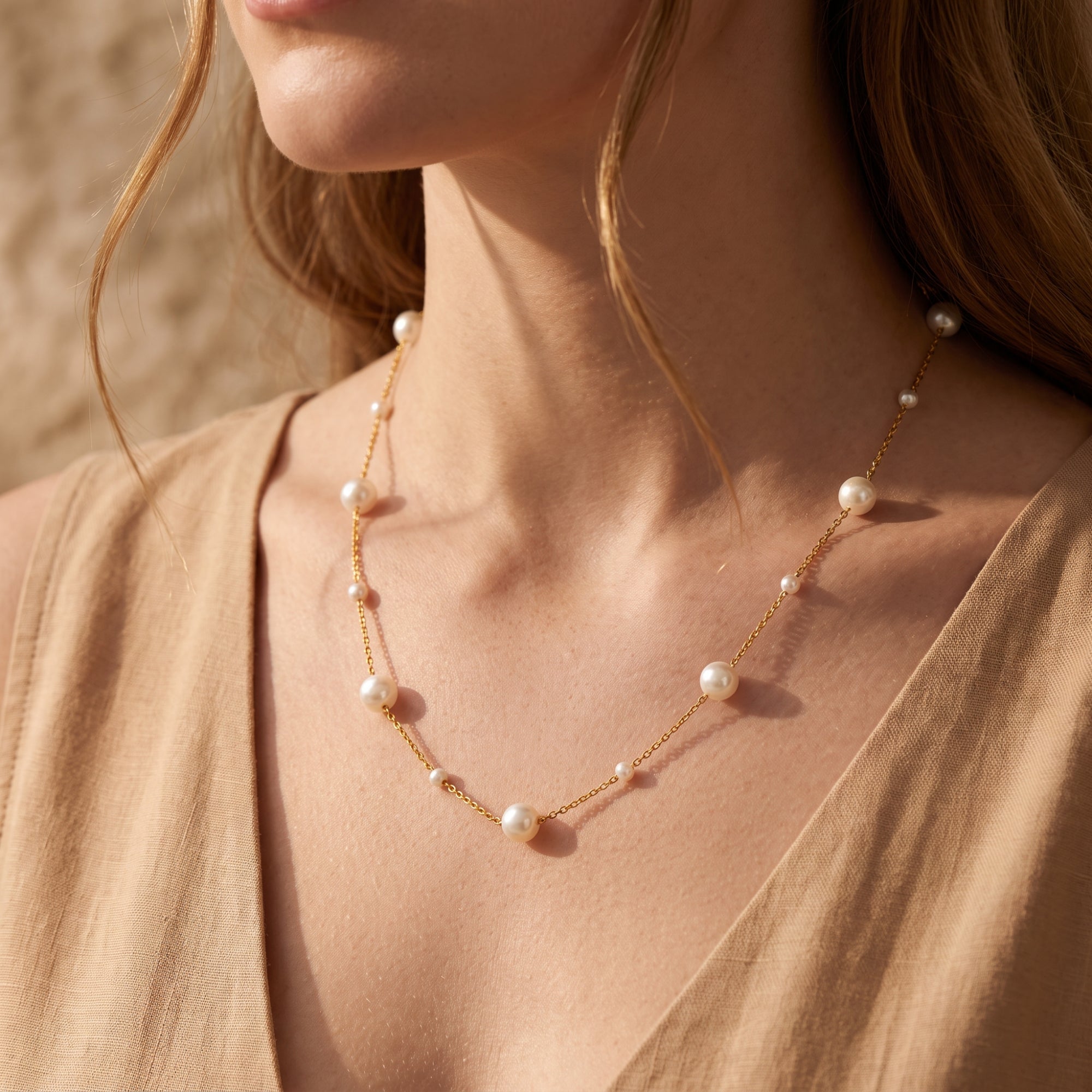 The Pearl Station Necklace