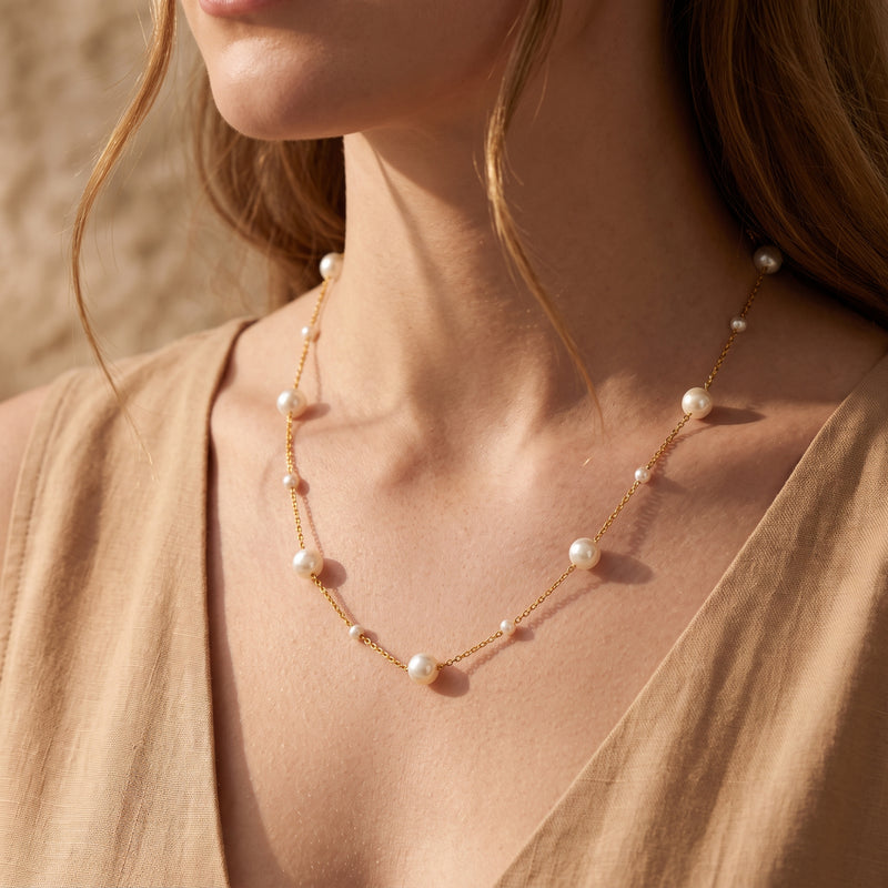 The Pearl Station Necklace