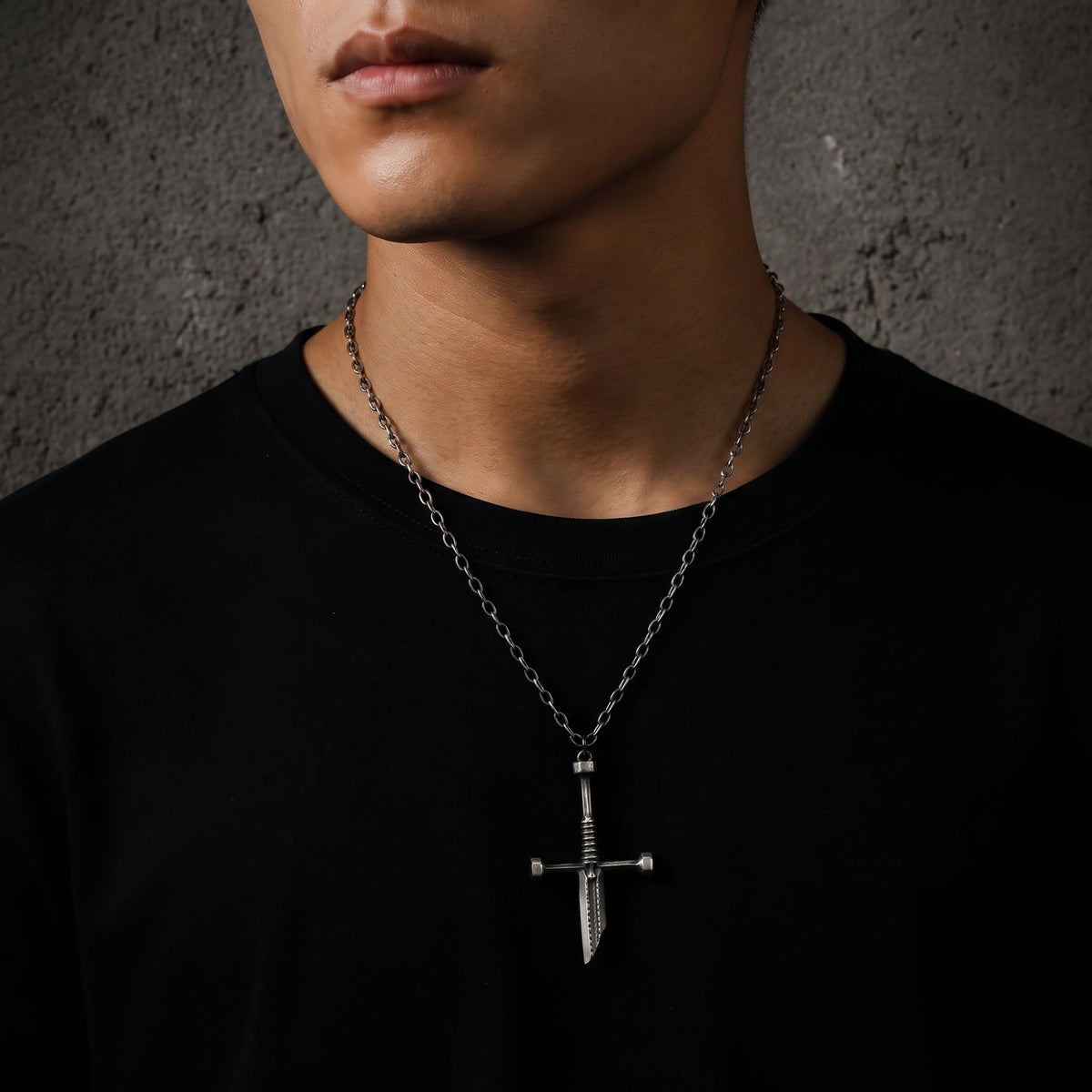 The Industrial Dagger Necklace