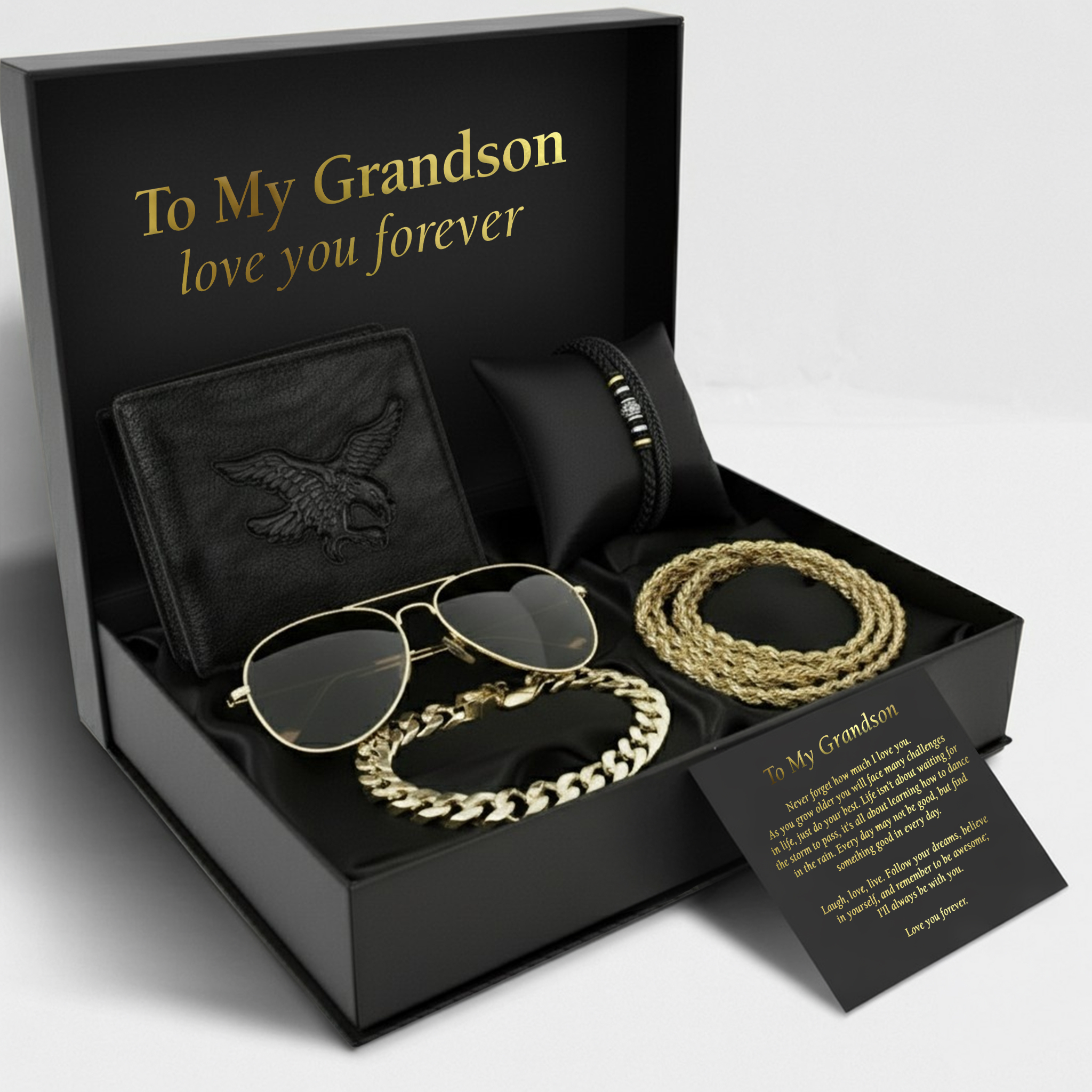 To My Grandson | The Legacy Collection Gift Bundle - View 2