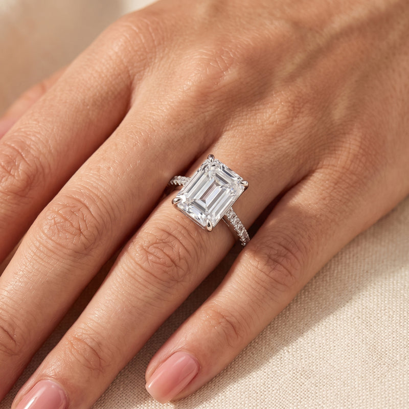 The Devotion Emerald Solitaire Ring