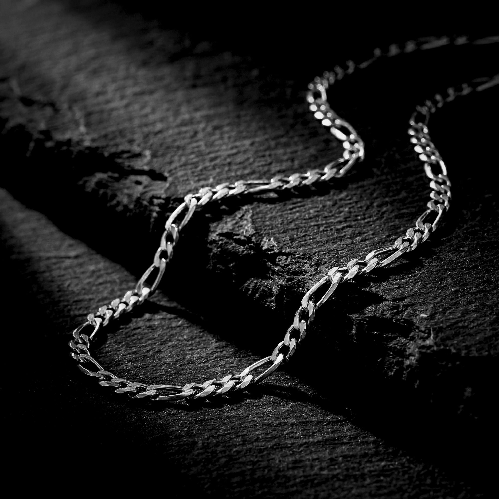 The Regal Figaro Chain - Silver - 3mm