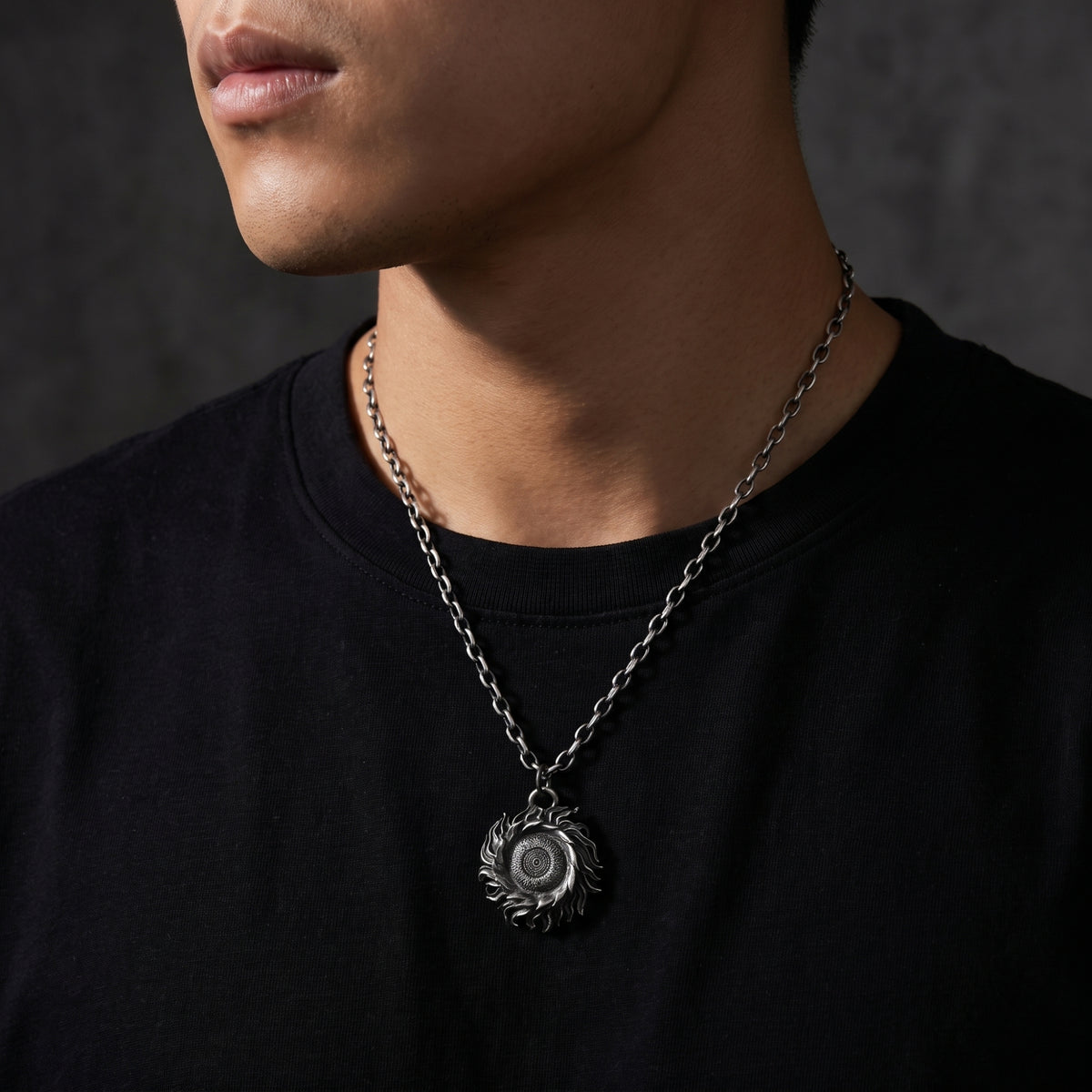 The Solaris Flare Pendant Necklace