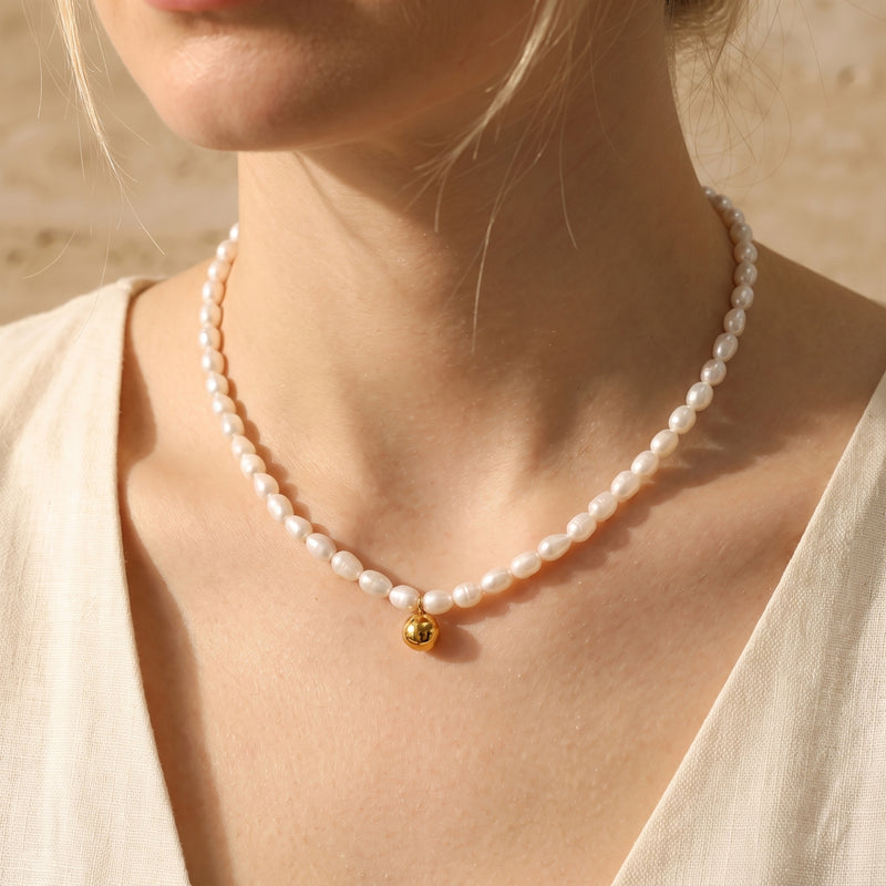 The Aurelia Pearl Necklace