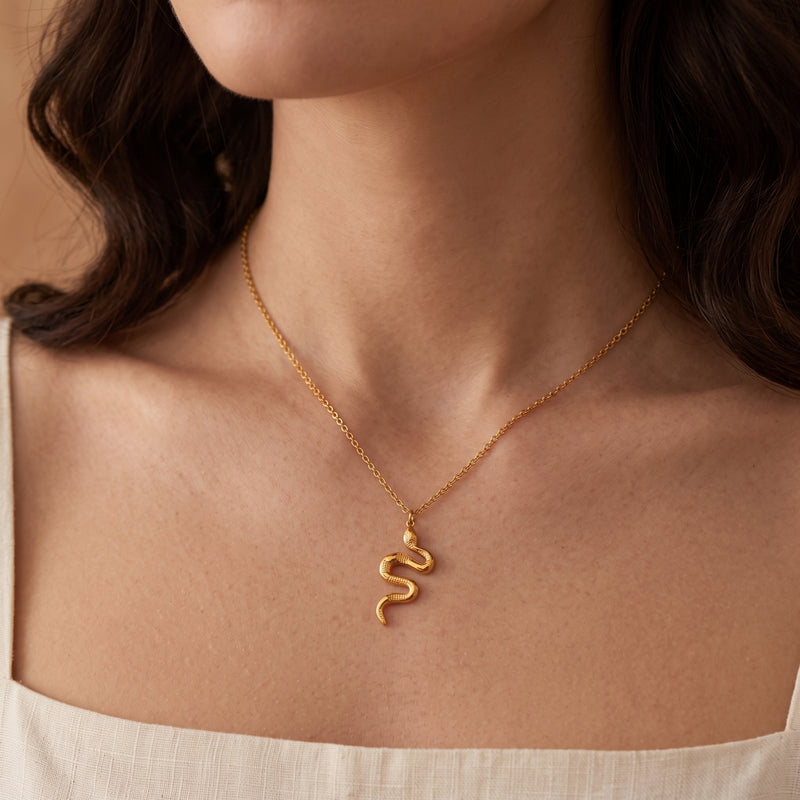 The Serpent Pendant Necklace