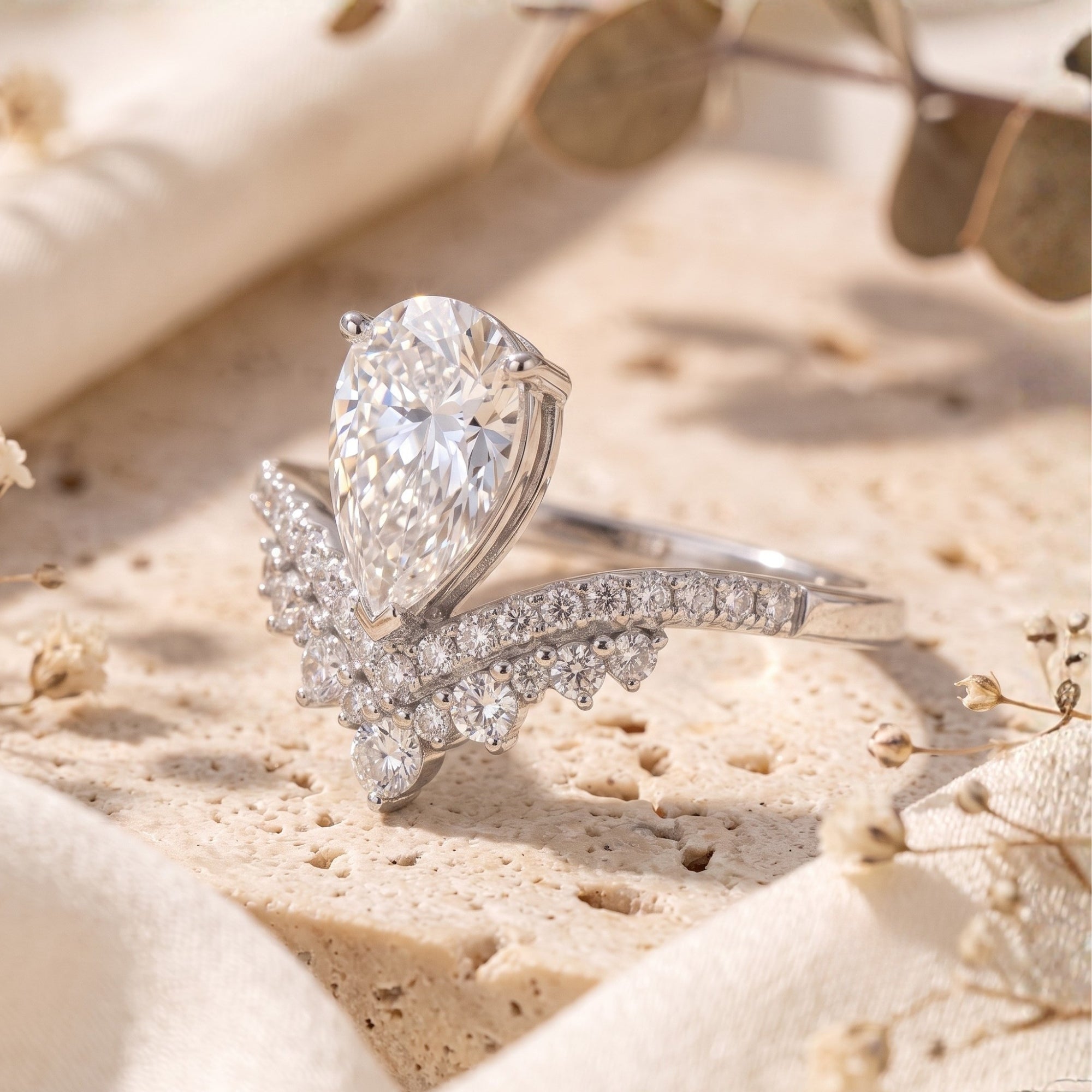 The Catherine Wishbone Ring