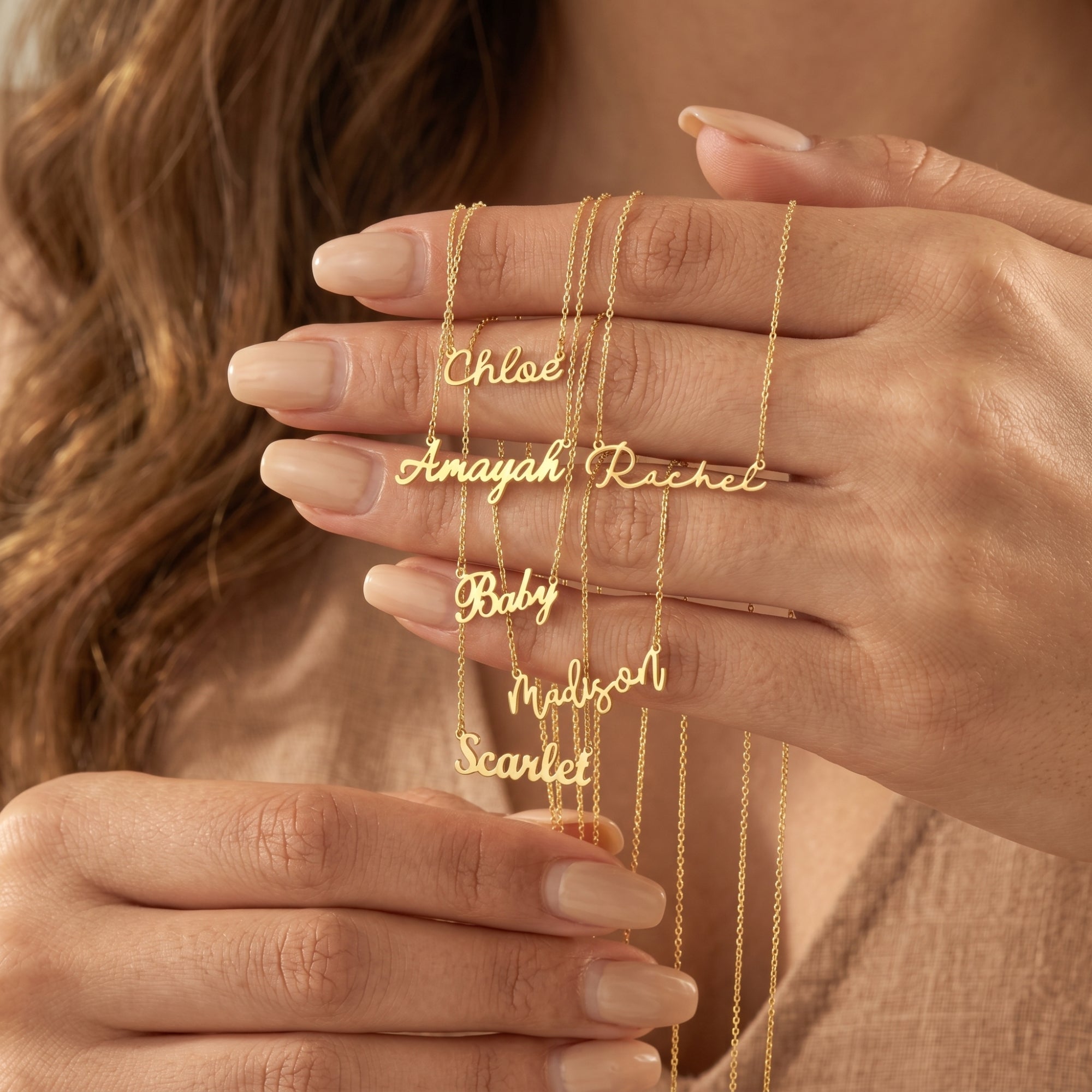 The Noémie Name Necklace