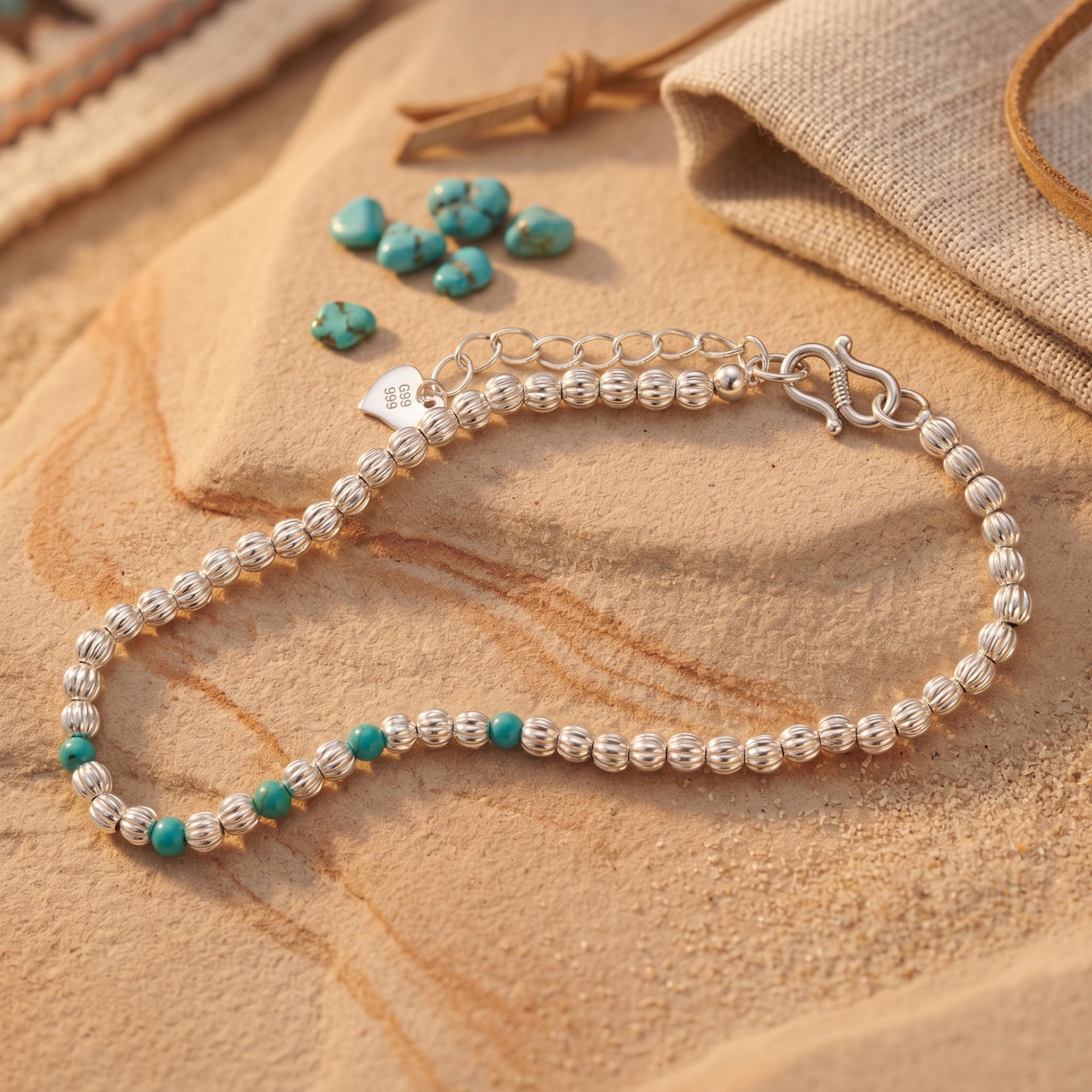 The Pecos Turquoise Bracelet