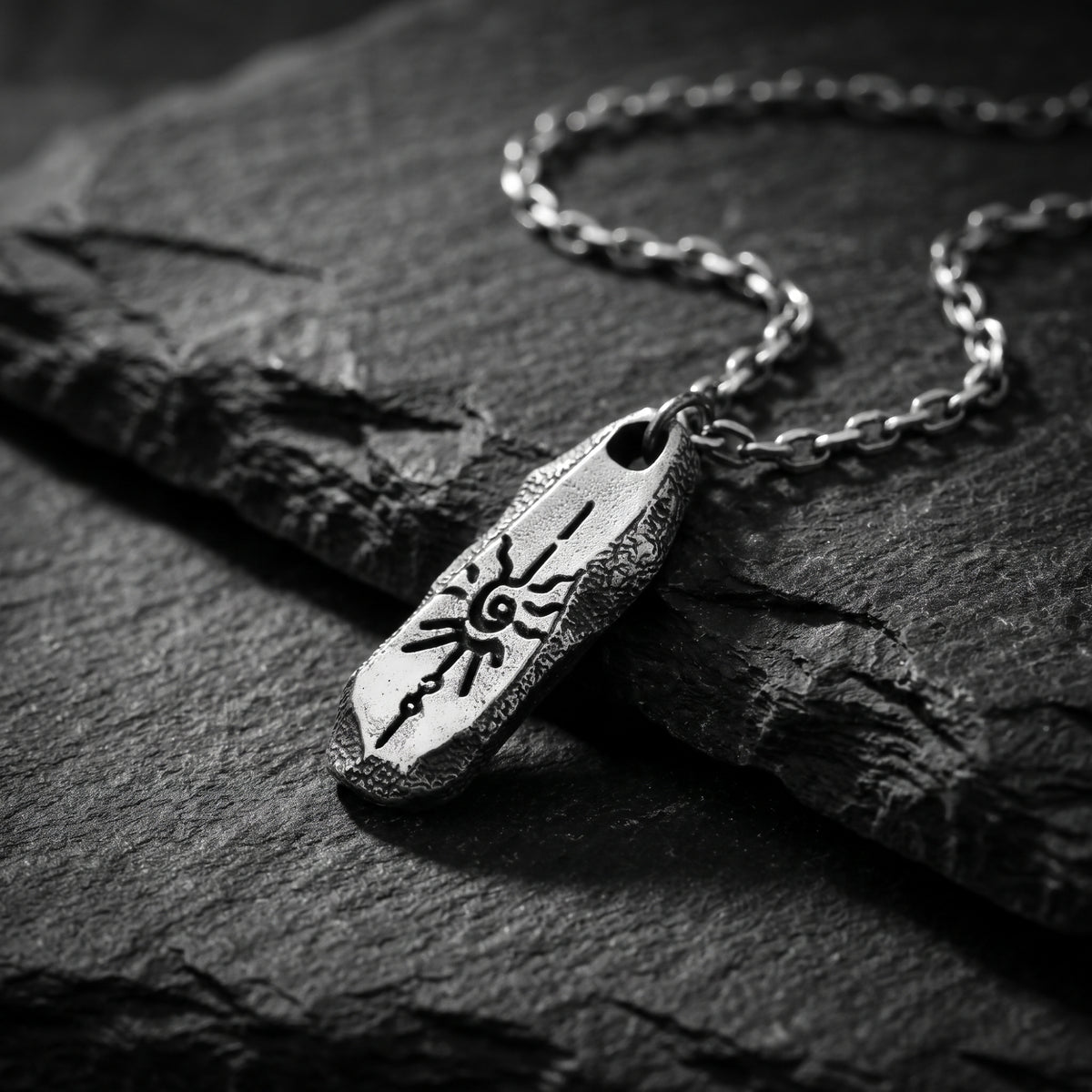 The Solstice Bar Pendant Necklace
