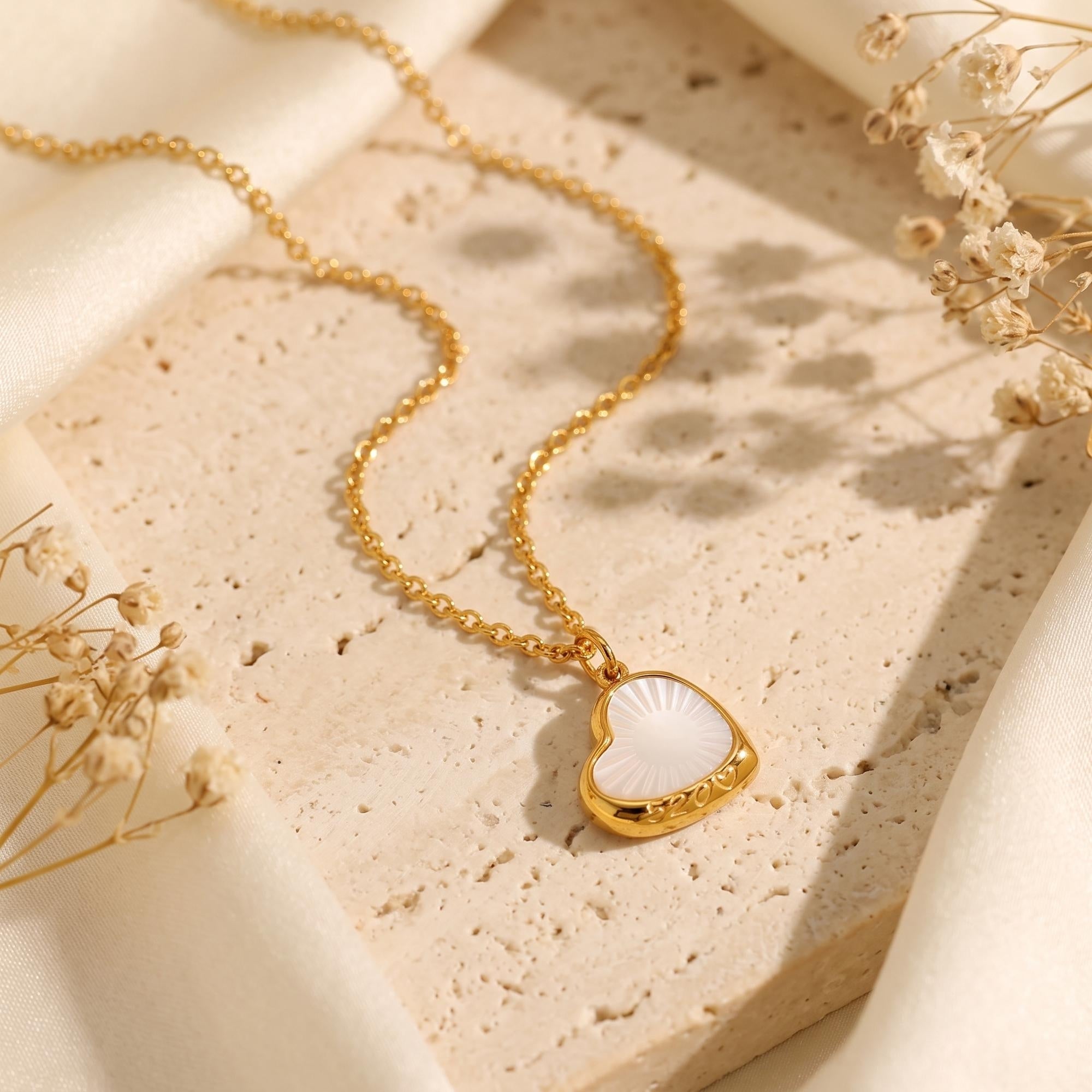 The Soleil Heart Necklace