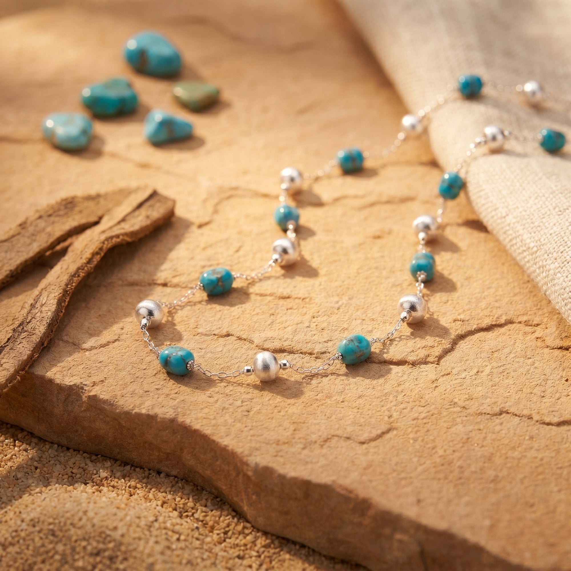 The Pueblo Turquoise Necklace