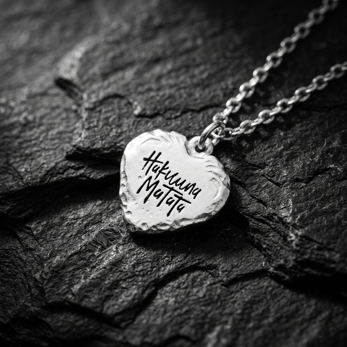 De Hakuna Matata-hartjesketting