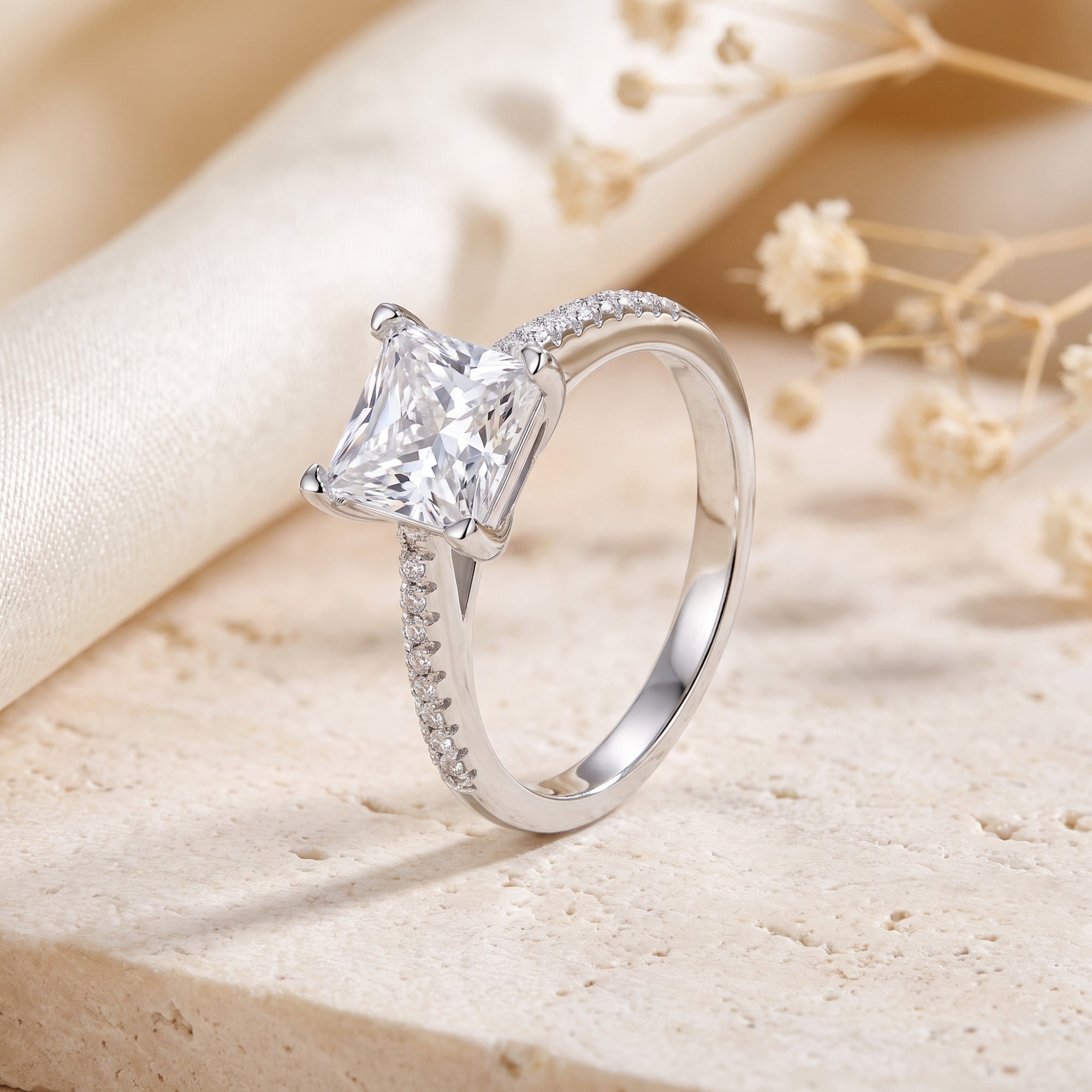 The Princess Pave Ring