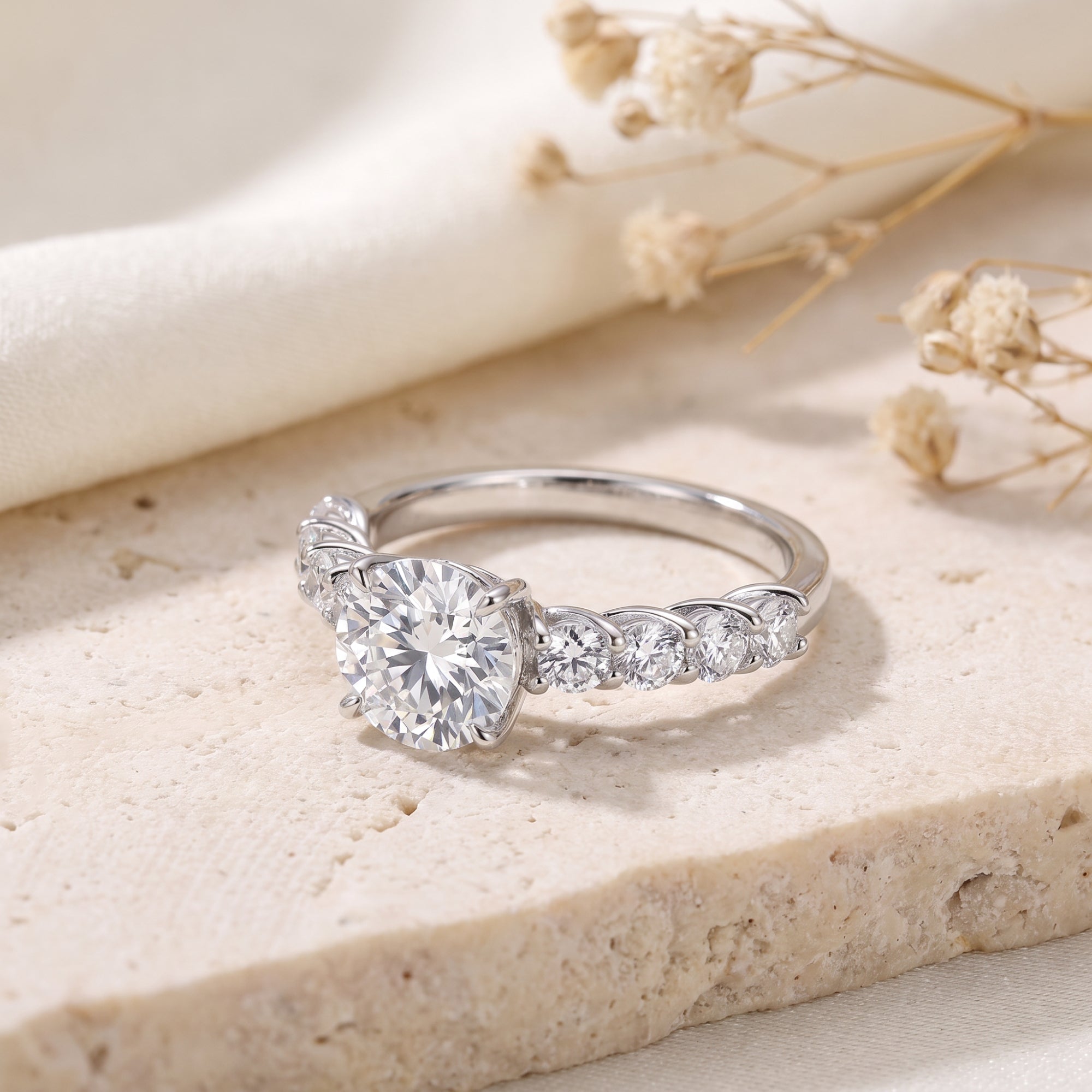 The Aria Solitaire Ring