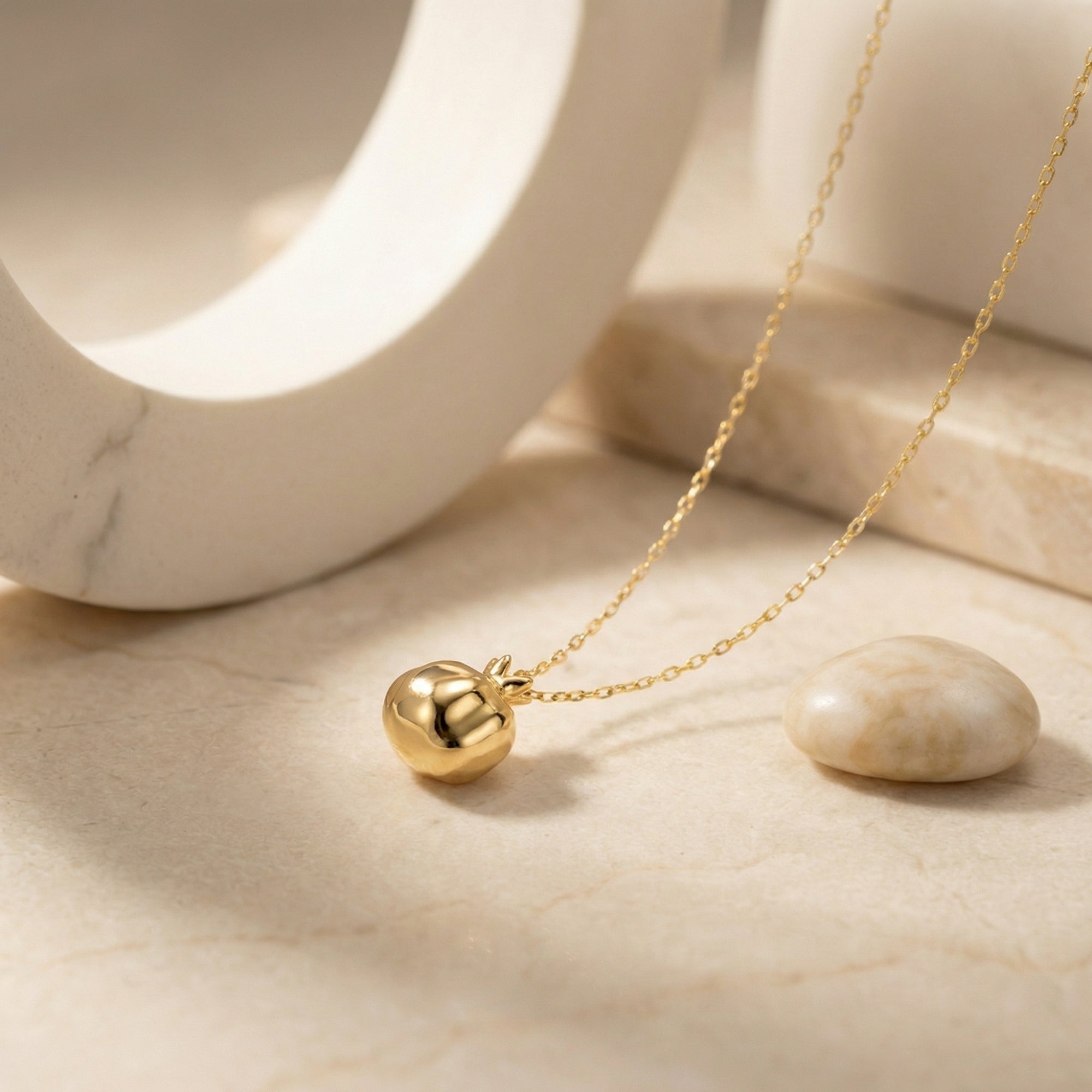 The Pomegranate Pendant Necklace