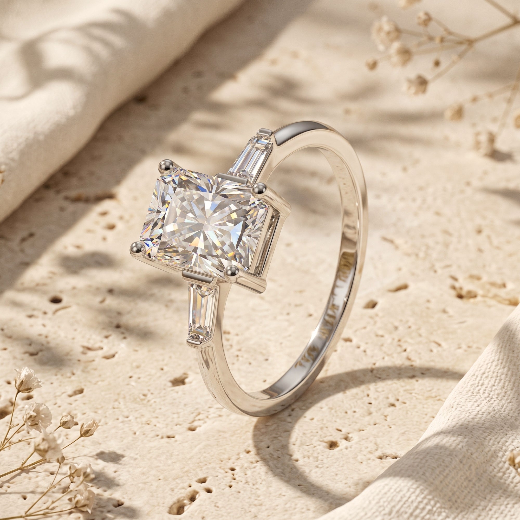 The Valerie Baguette Ring