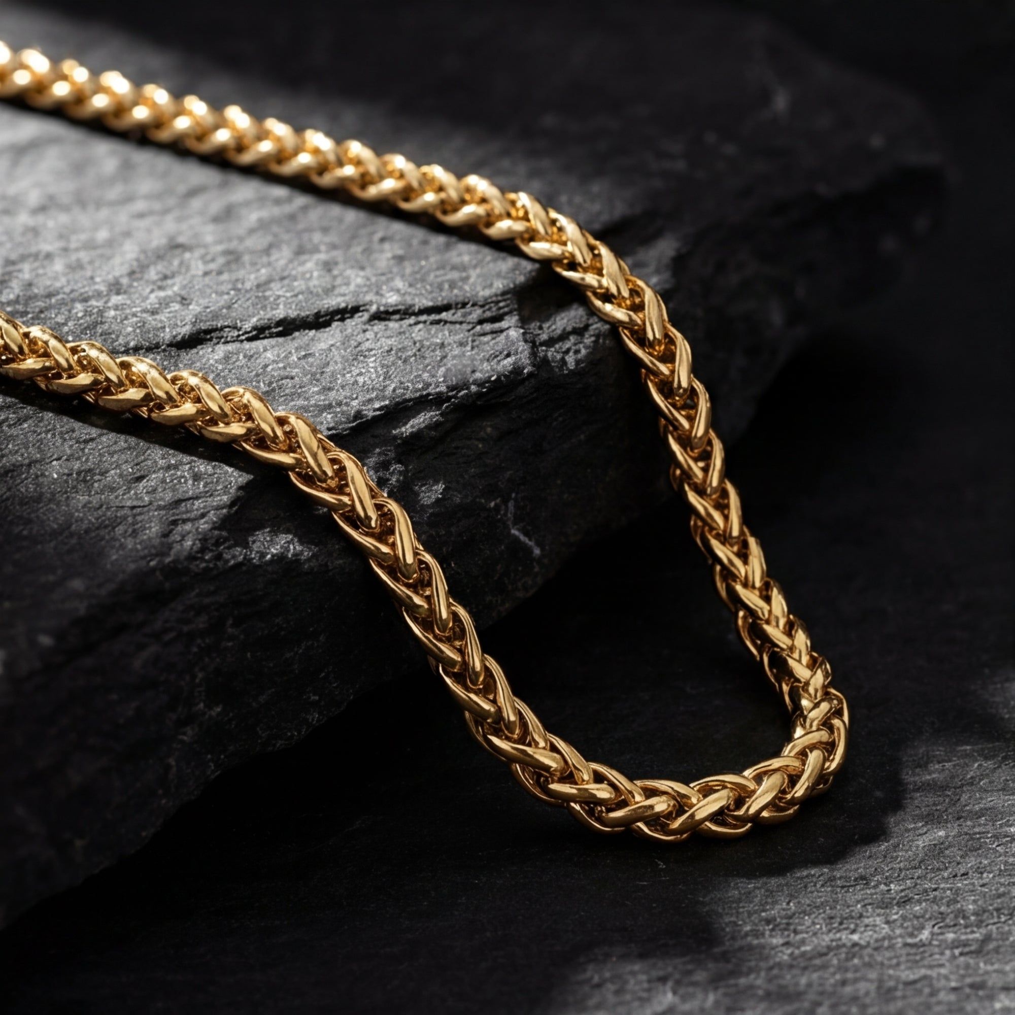 Wheatfield Chain - Gold - 6mm