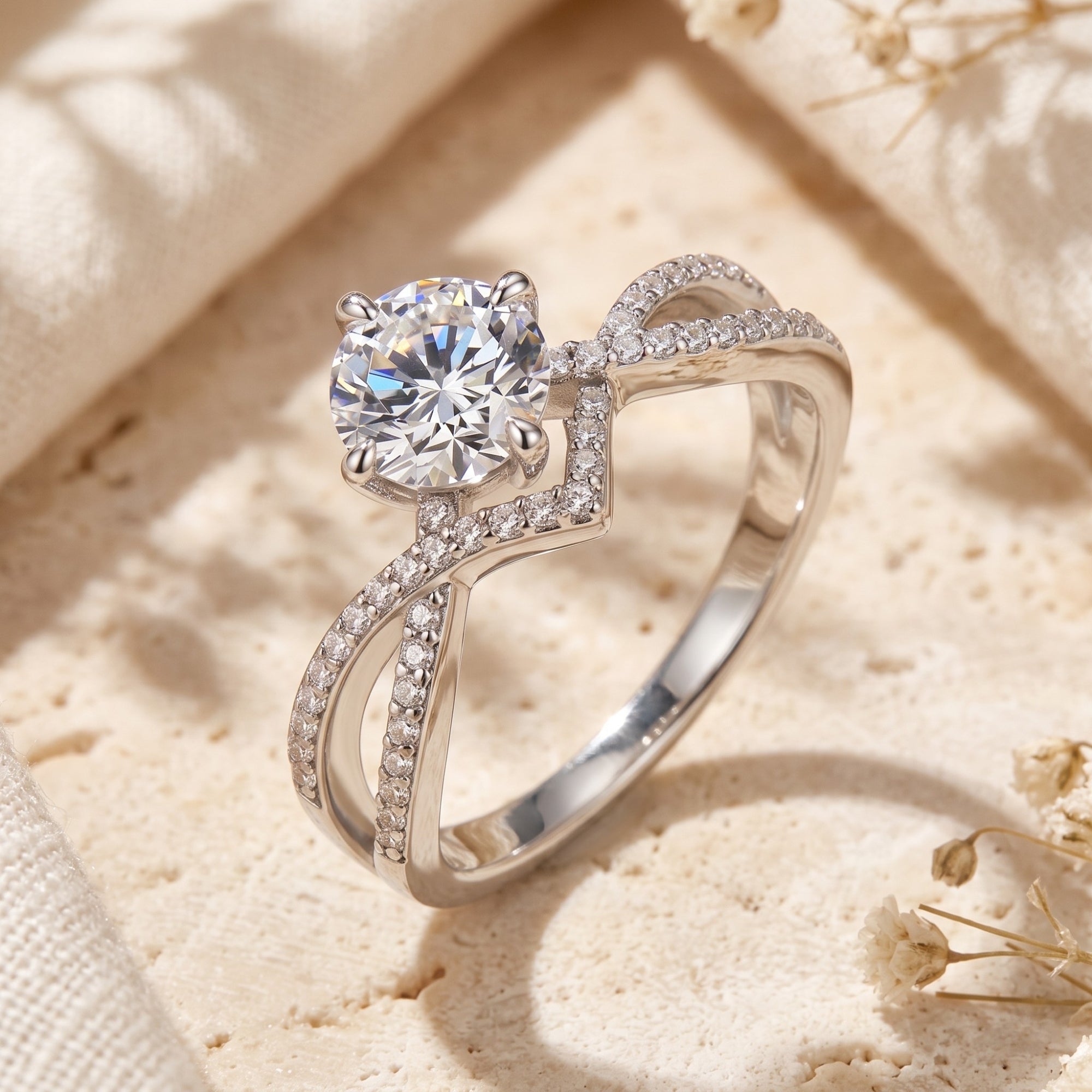 Der Aria Infinity Solitärring