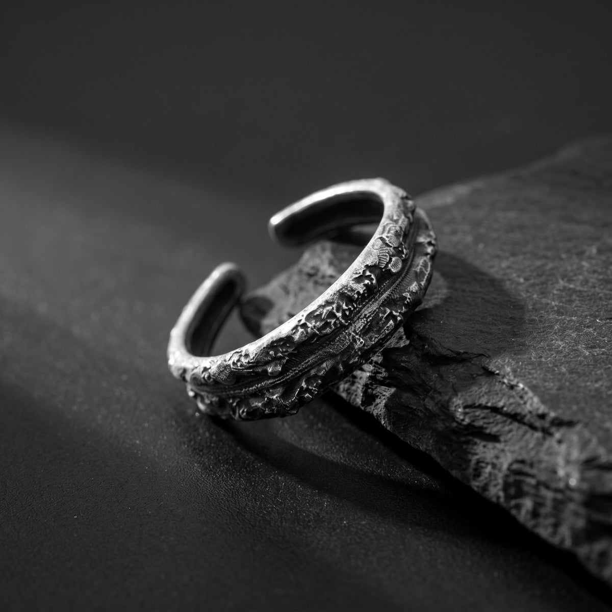 The Forged Open Band Ring