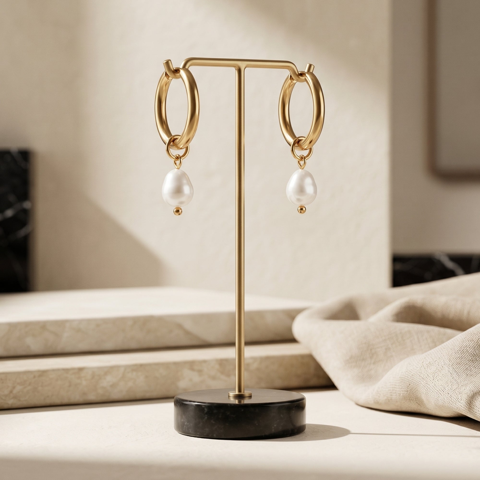 The Cyrielle Pearl Earrings
