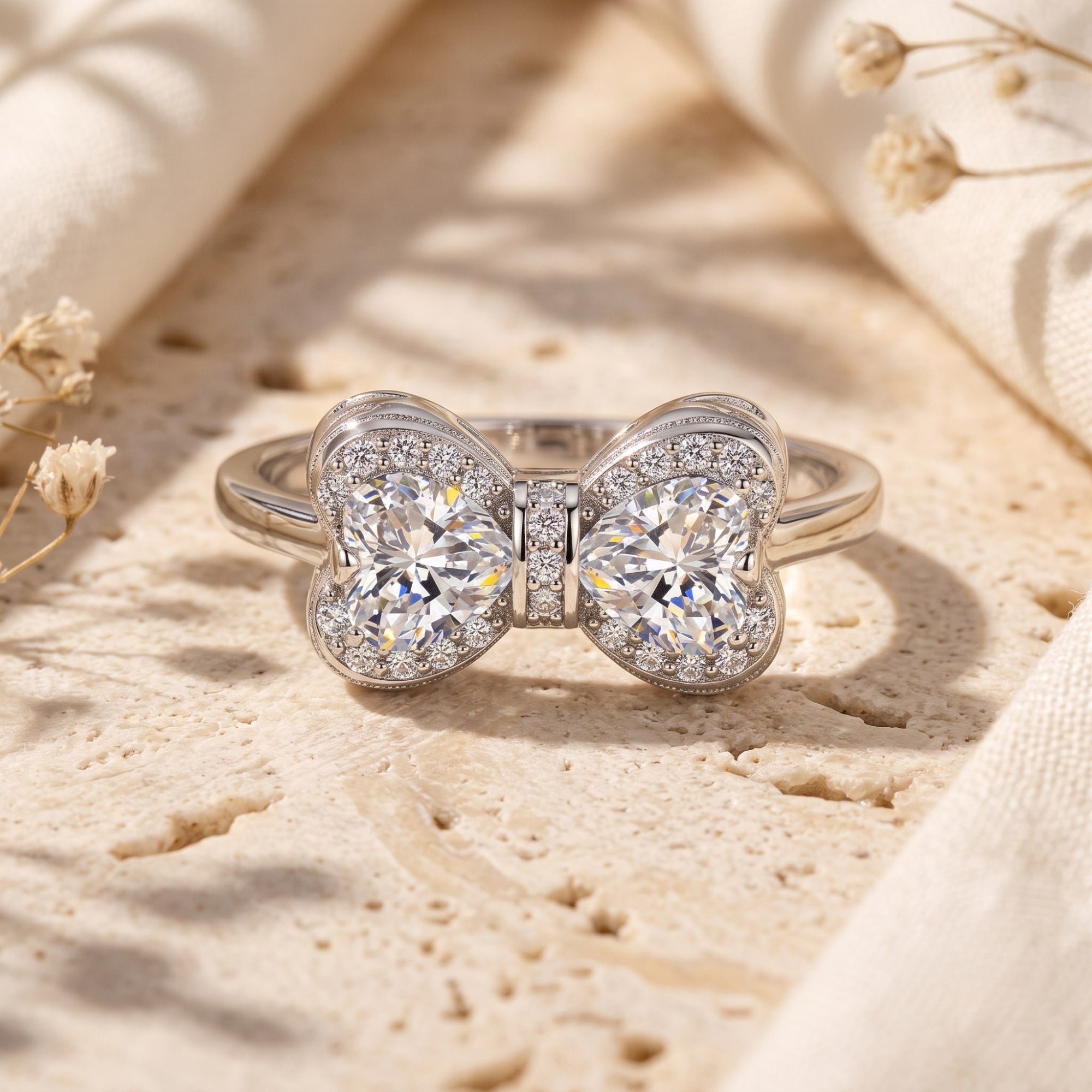 The Sweetheart Bow Ring