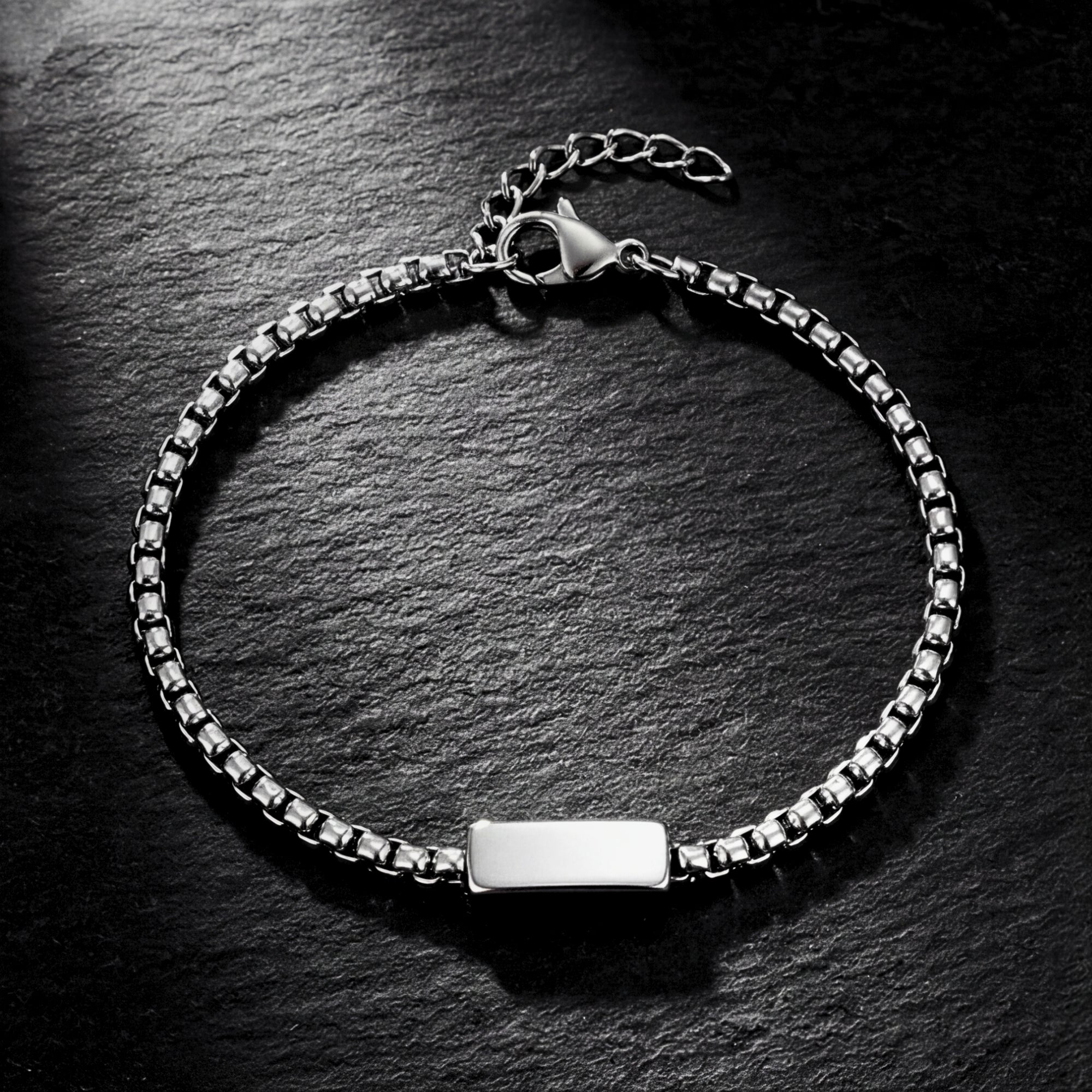 Link ID Bracelet - Silver - 5MM
