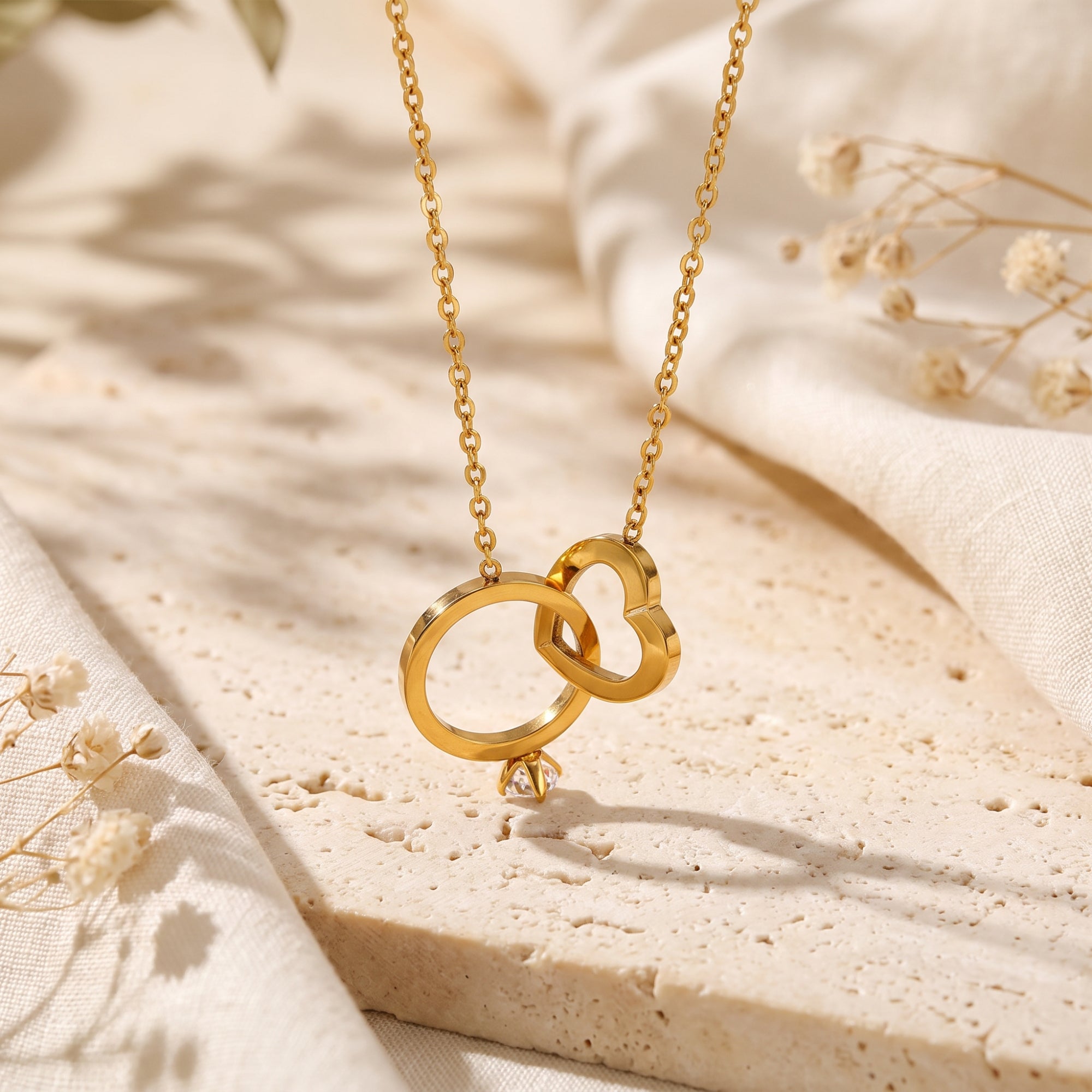 The Interlocking Heart Necklace