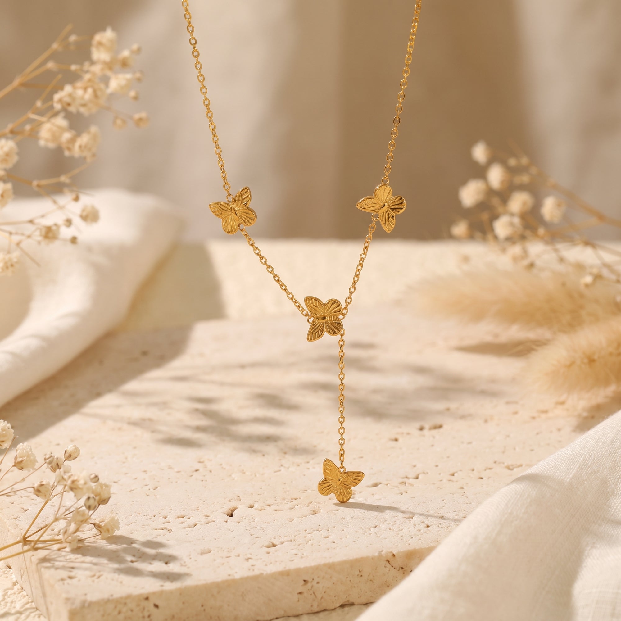 The Papillon Lariat Necklace