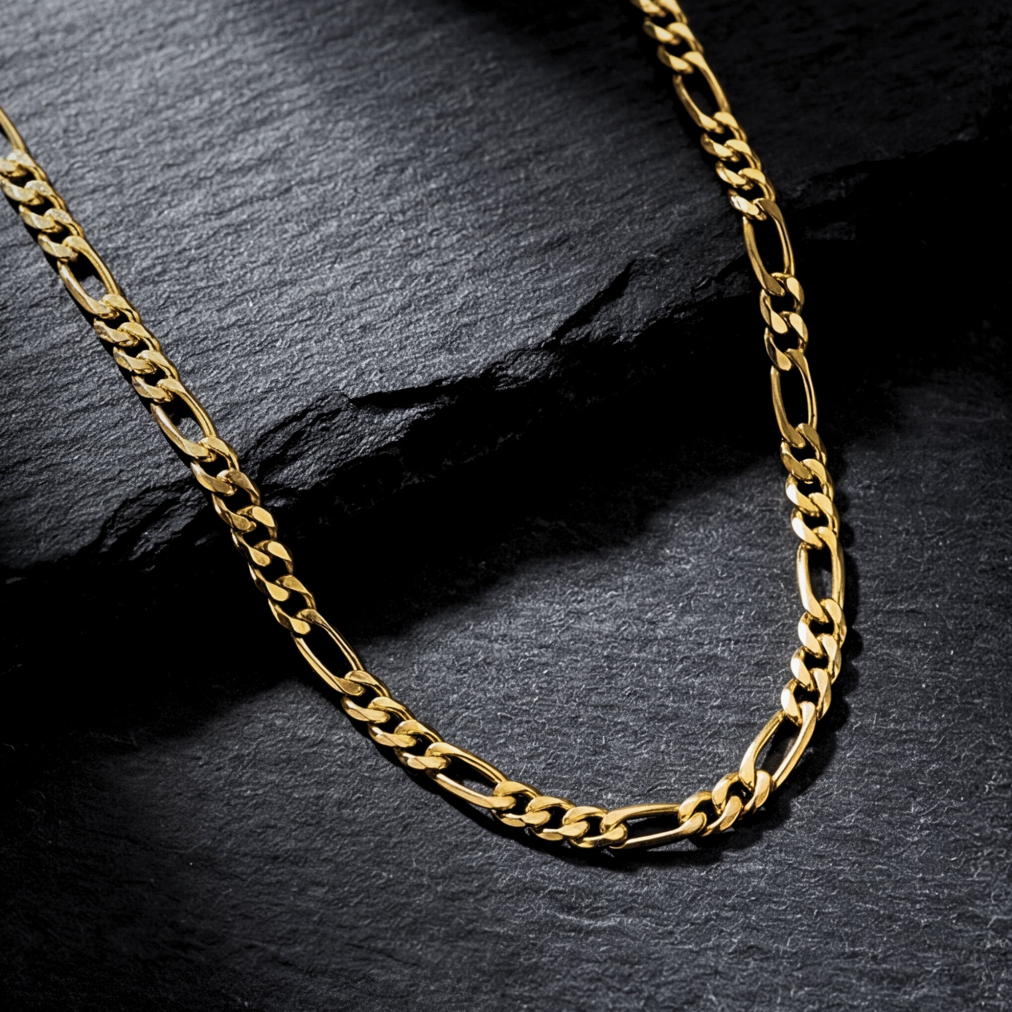 The Legacy Figaro Chain - Gold - 3mm