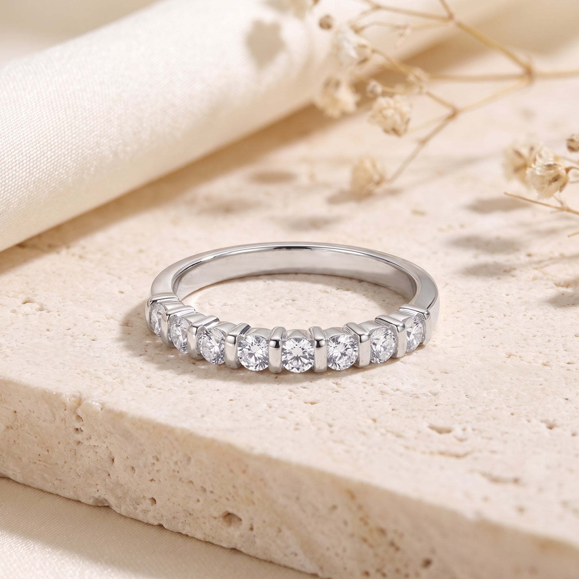 The Devotion Bar-Set Ring