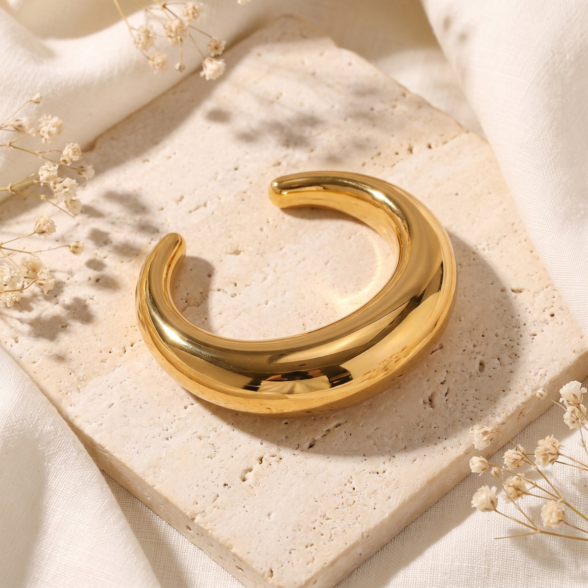 The Sculptural Cuff Bracelet