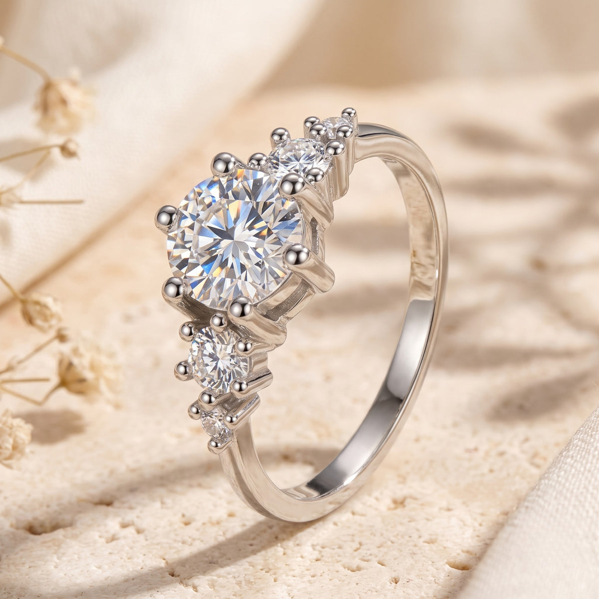The Serenade Accented Ring