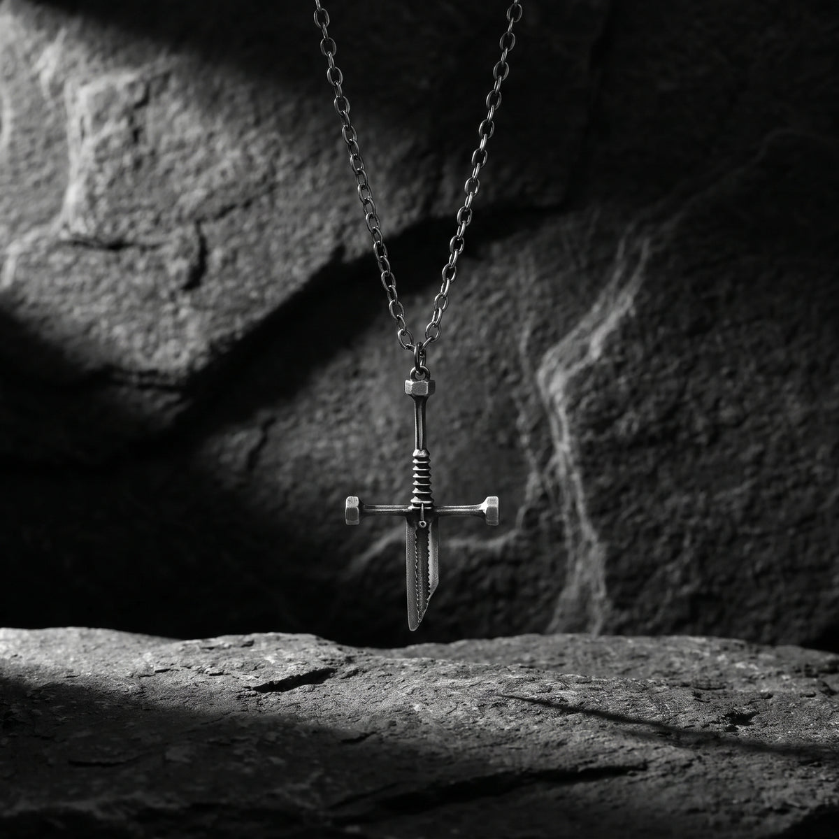 The Industrial Dagger Necklace
