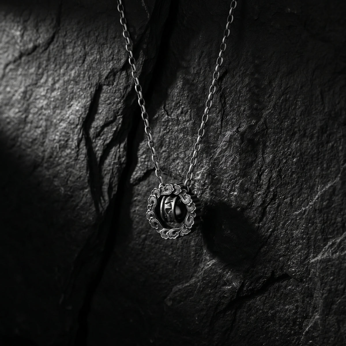 The Cloud Wheel Pendant Necklace