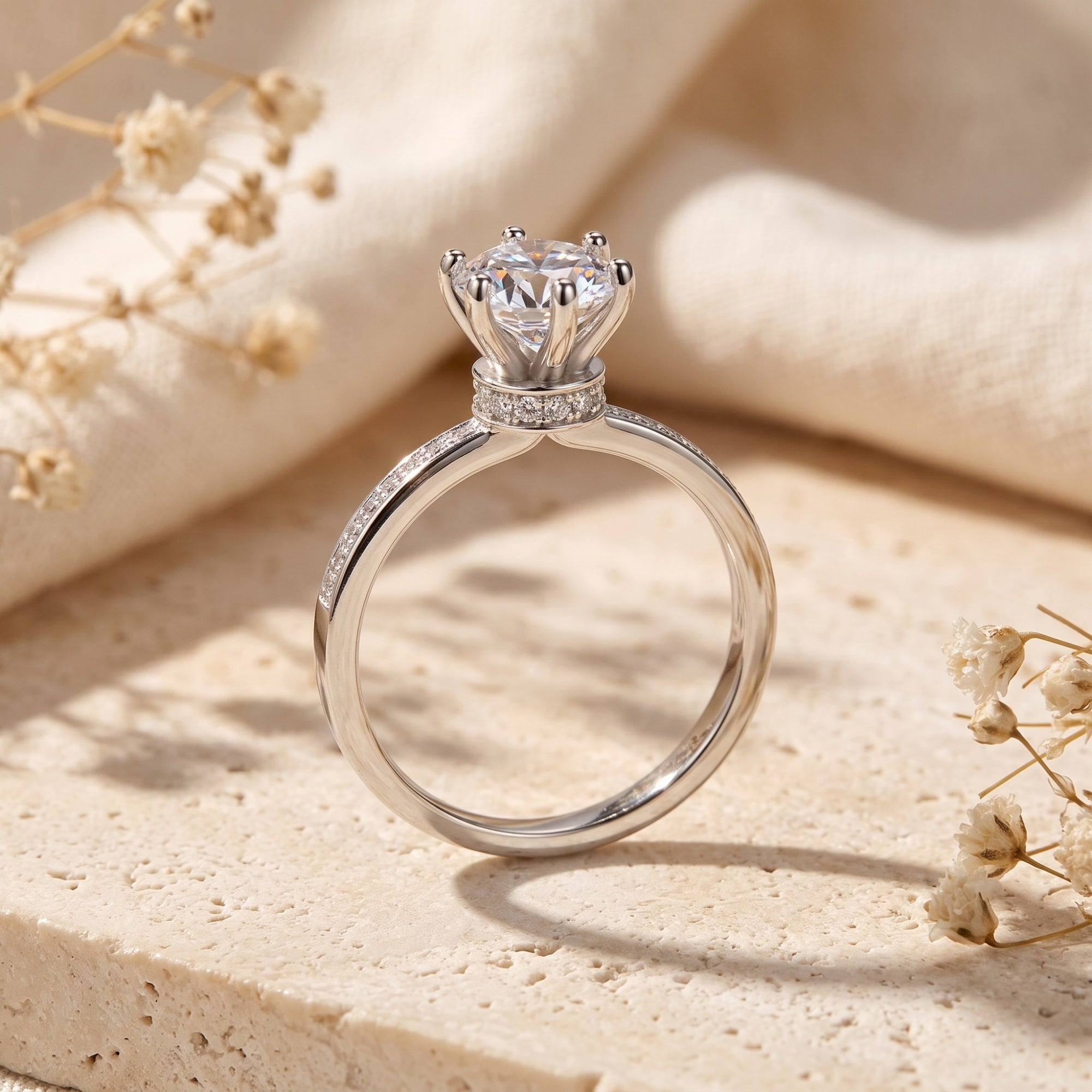The Lumina Solitaire Ring