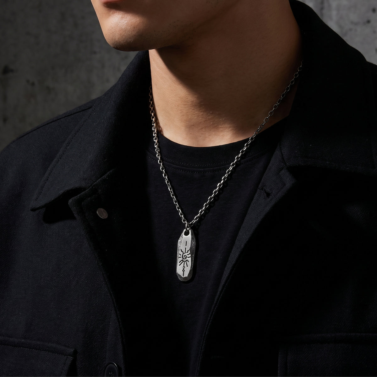 The Solstice Bar Pendant Necklace