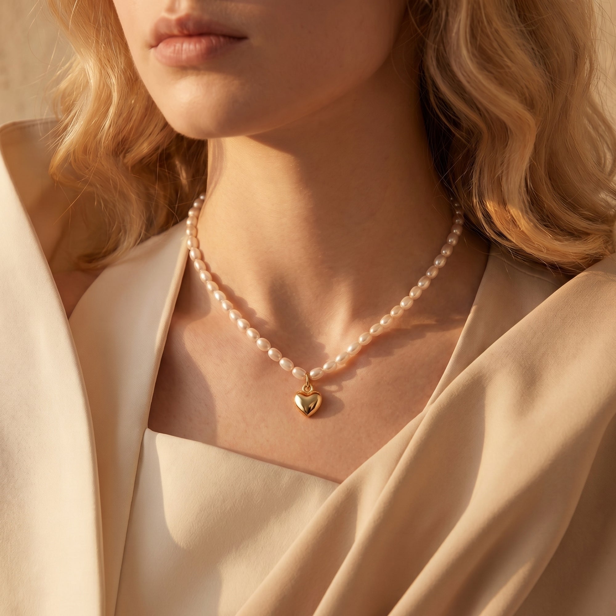 The Colette Pearl Pendant Necklace