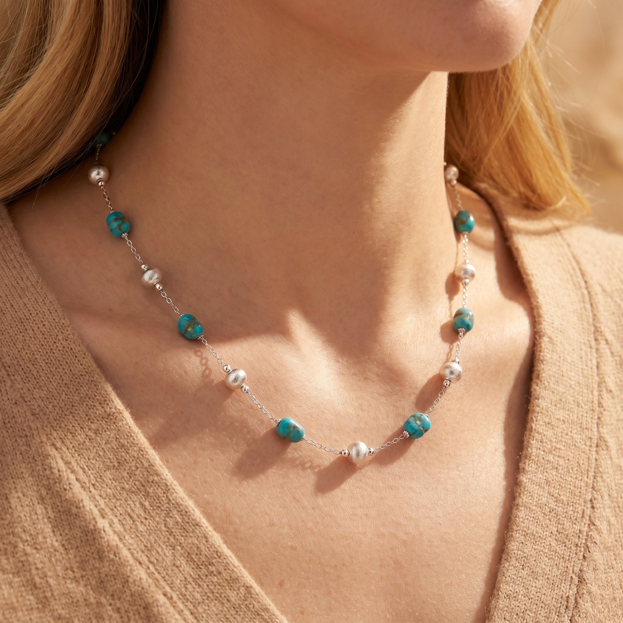 The Pueblo Turquoise Necklace