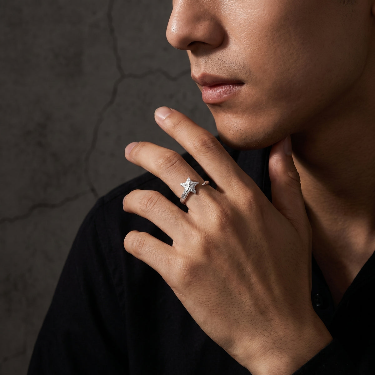 The Celestial Star Open Ring