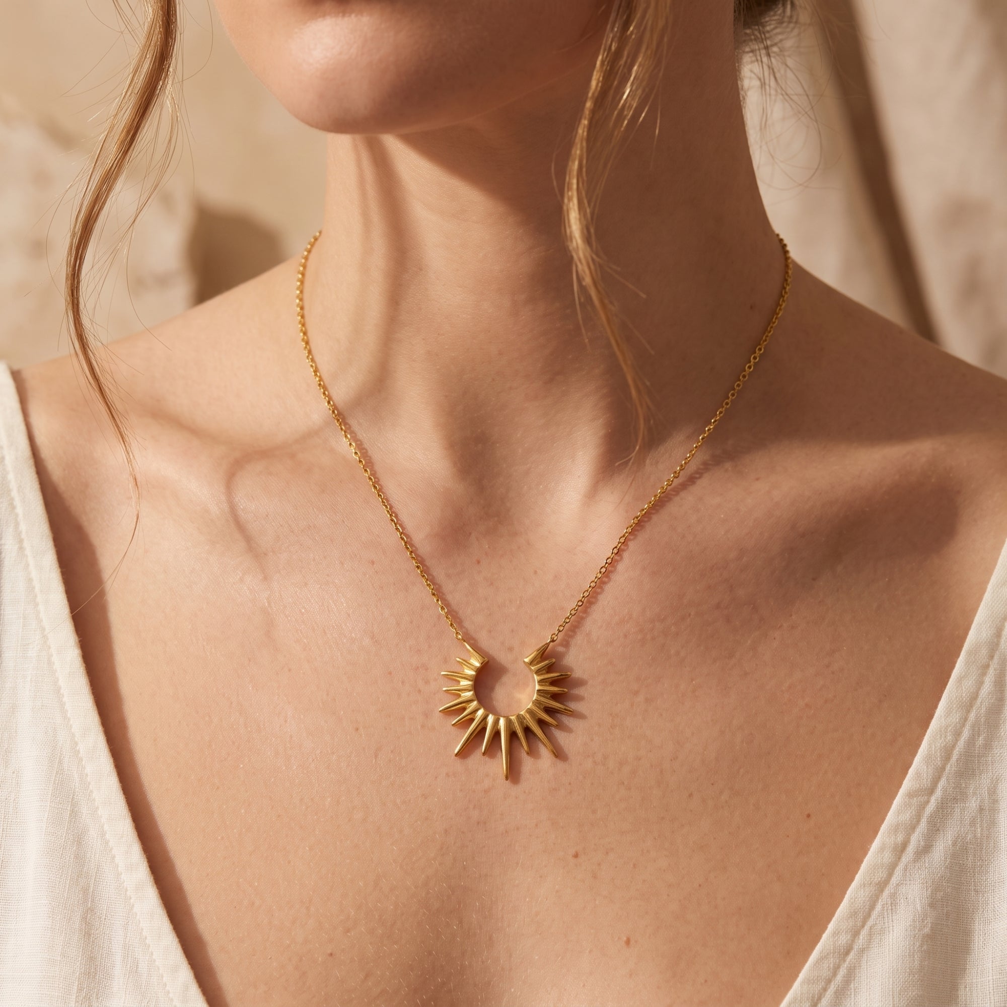 El collar Solar Sunburst