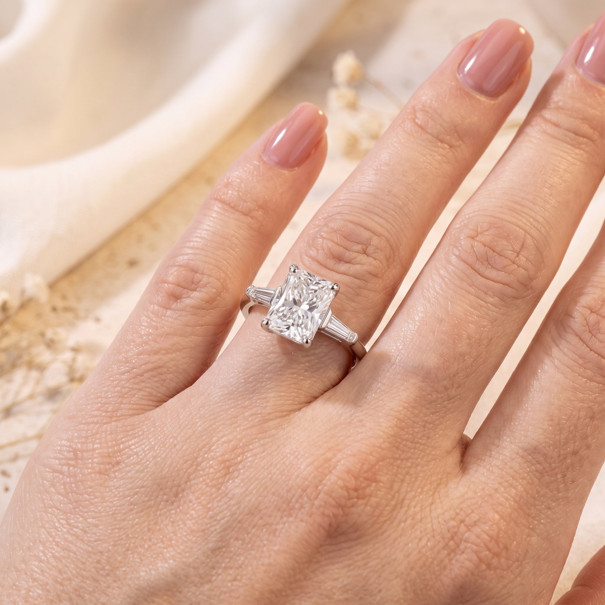 The Valerie Baguette Ring