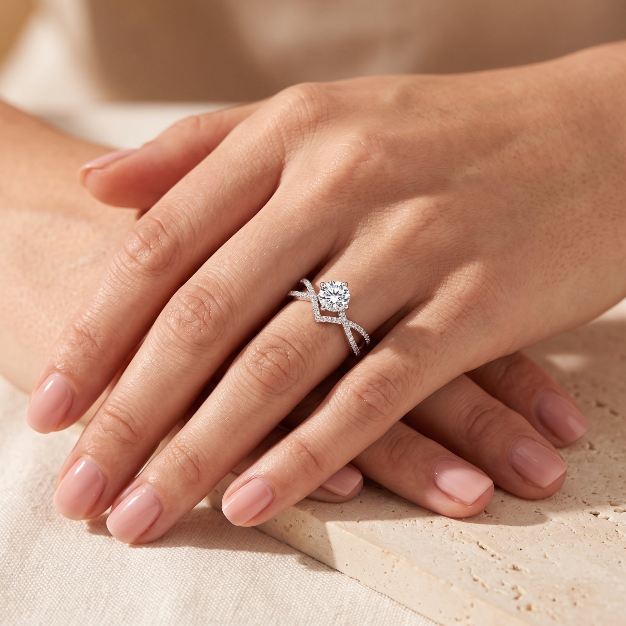 Der Aria Infinity Solitärring