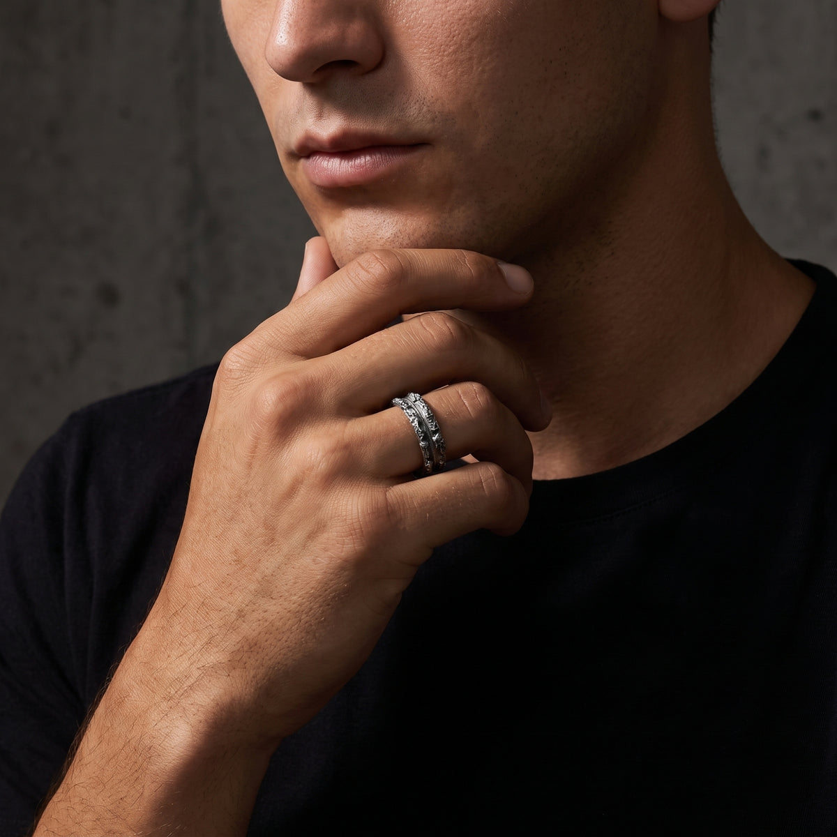 The Forged Open Band Ring