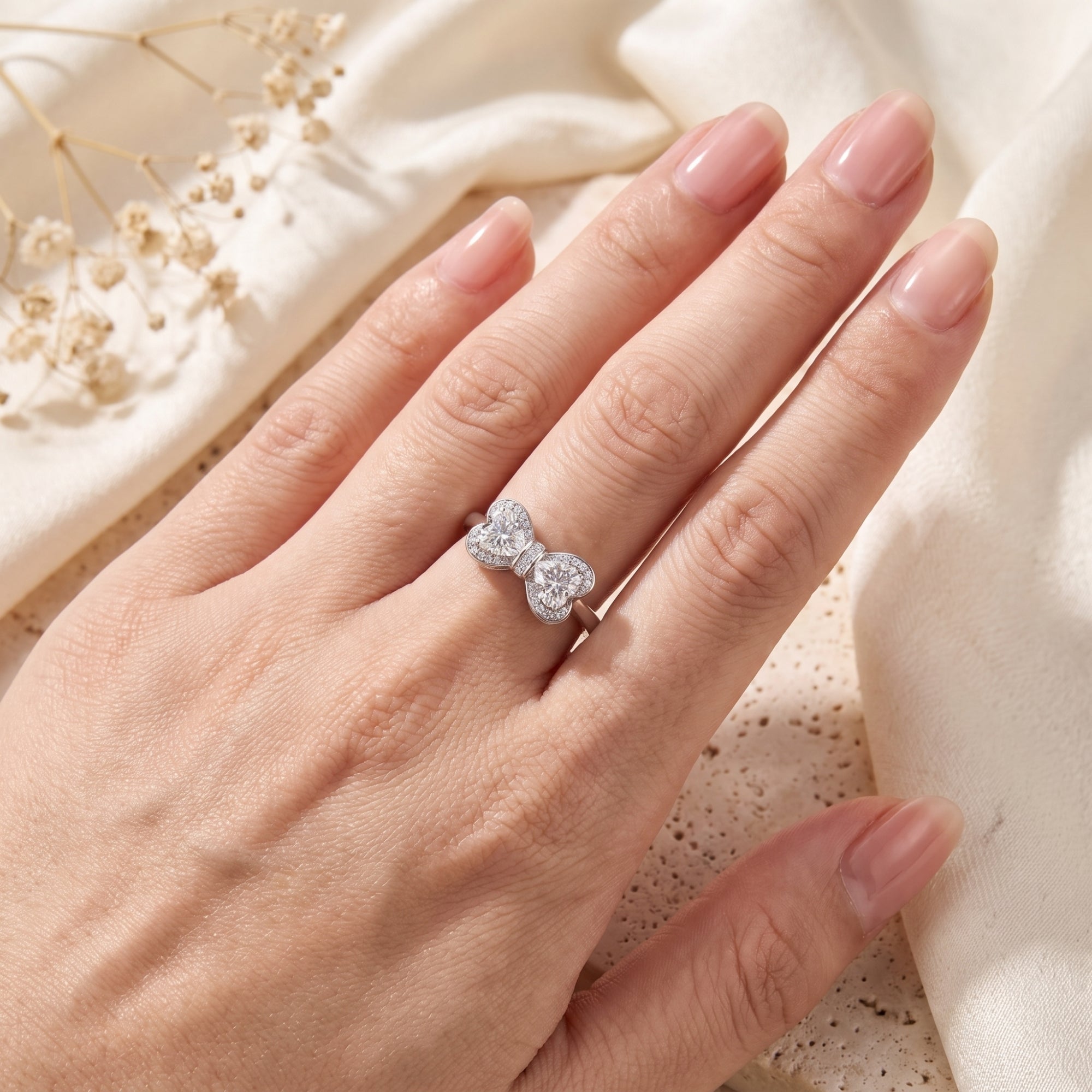 The Sweetheart Bow Ring