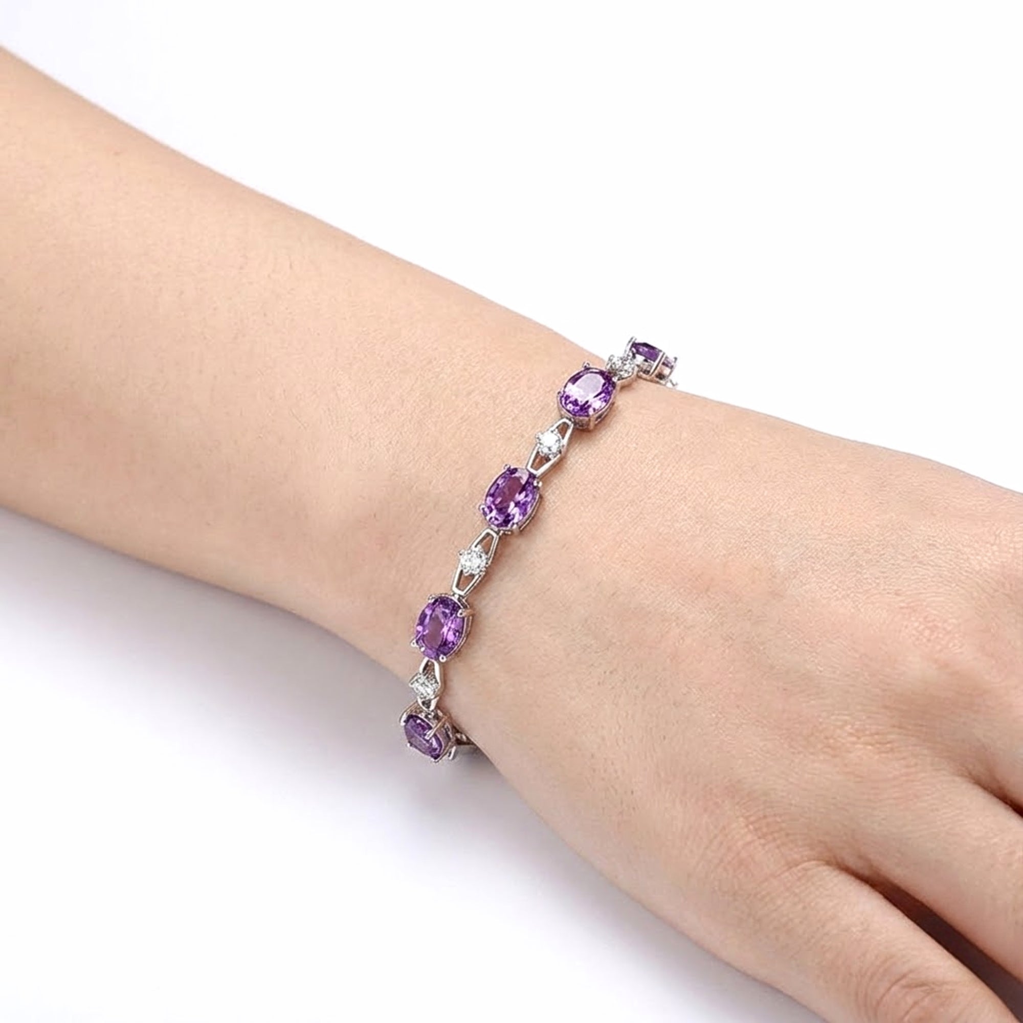 The Lysandra Link Bracelet - S925 Sterling Silver